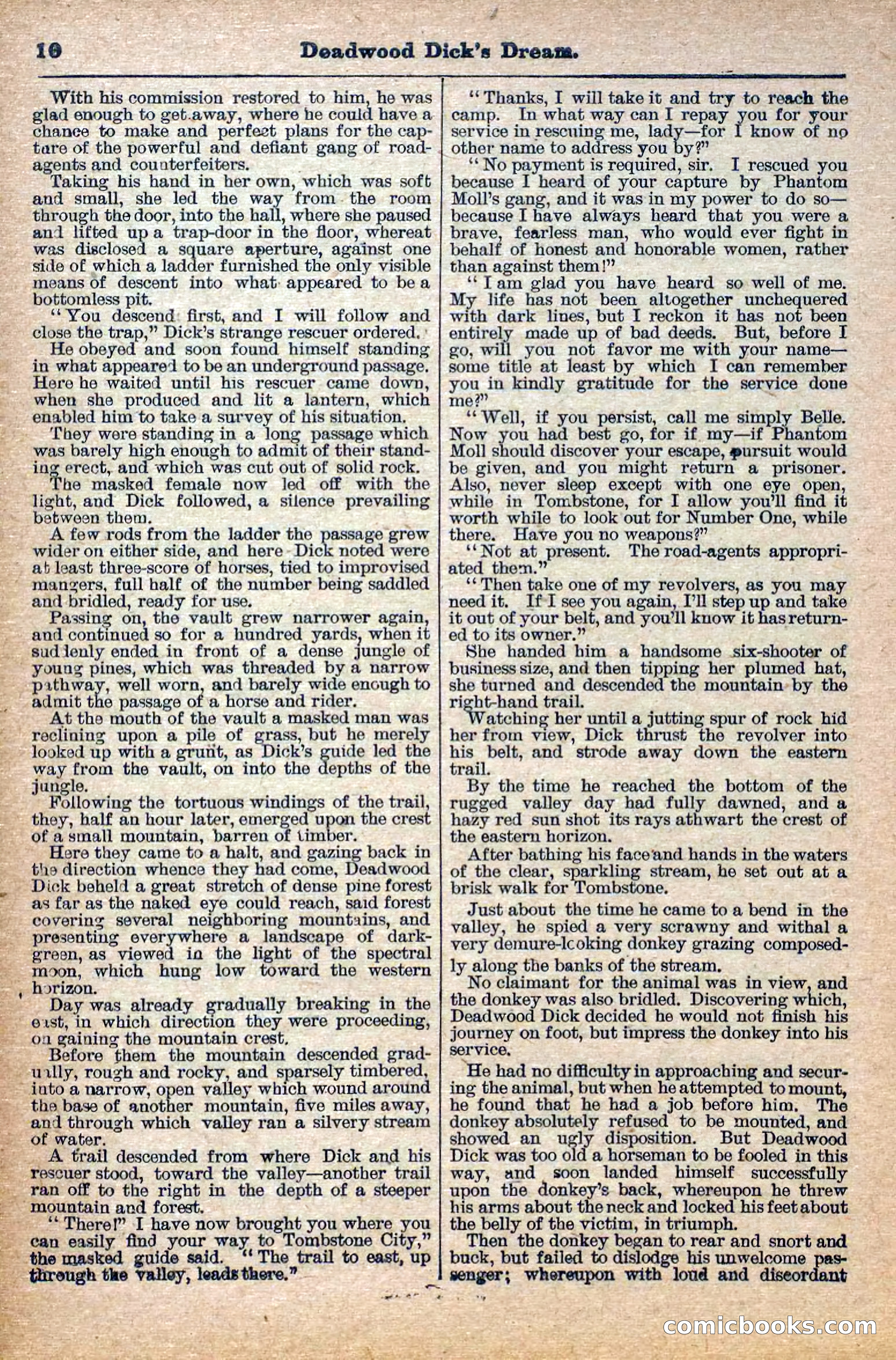 Deadwood Dick Library, Vol. IV, No. 40 — page 12 of 42