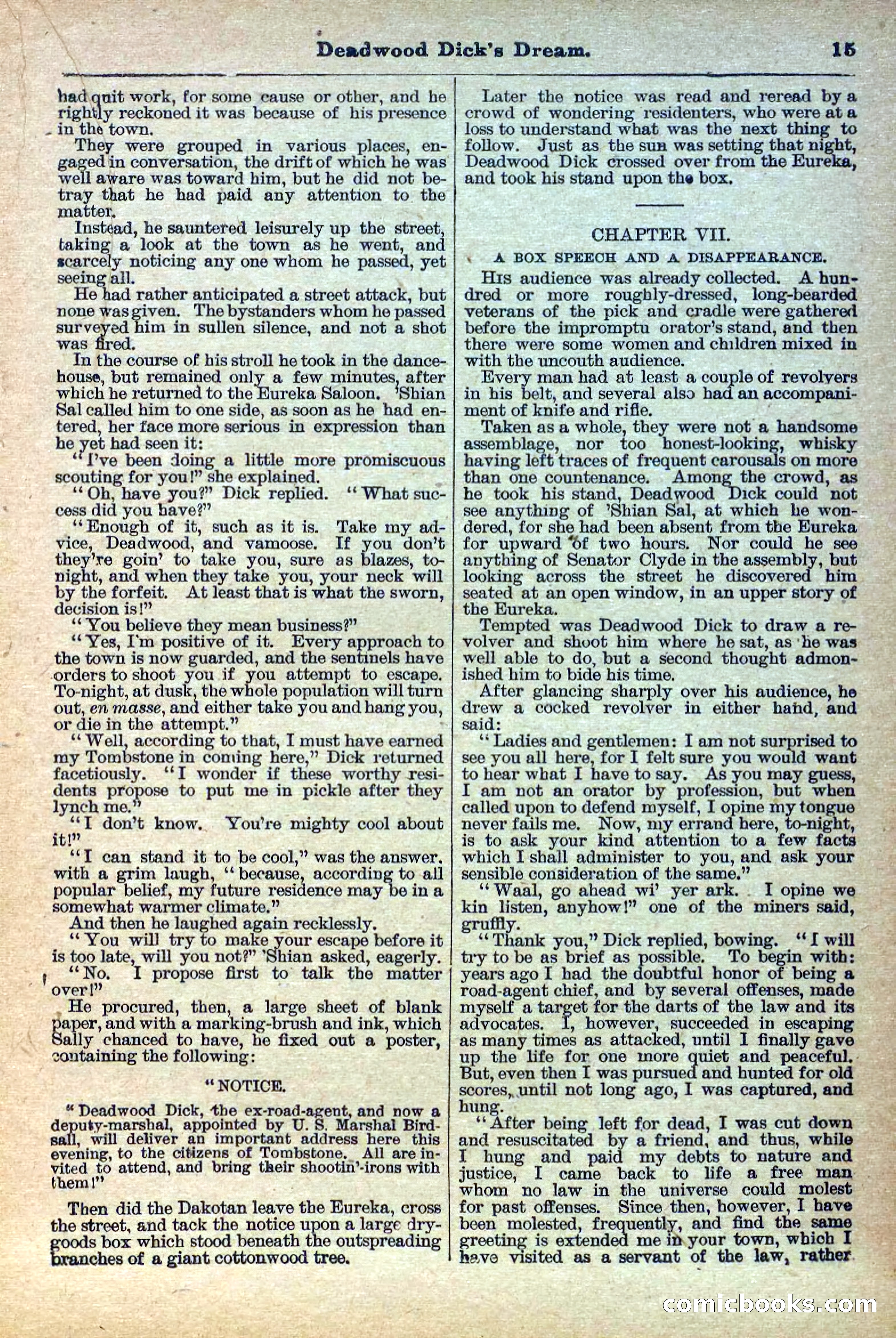 Deadwood Dick Library, Vol. IV, No. 40 — page 17 of 42