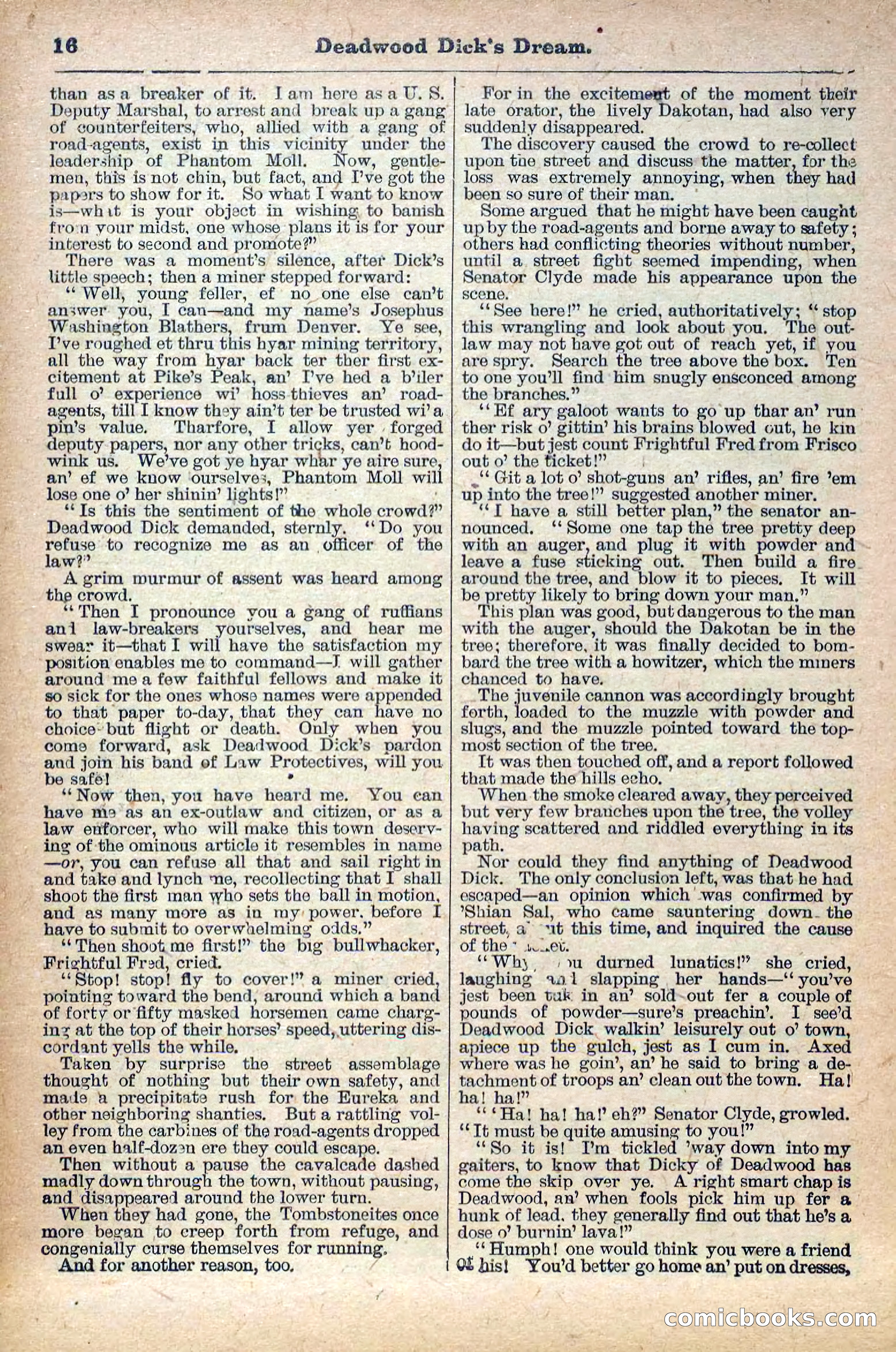 Deadwood Dick Library, Vol. IV, No. 40 — page 18 of 42