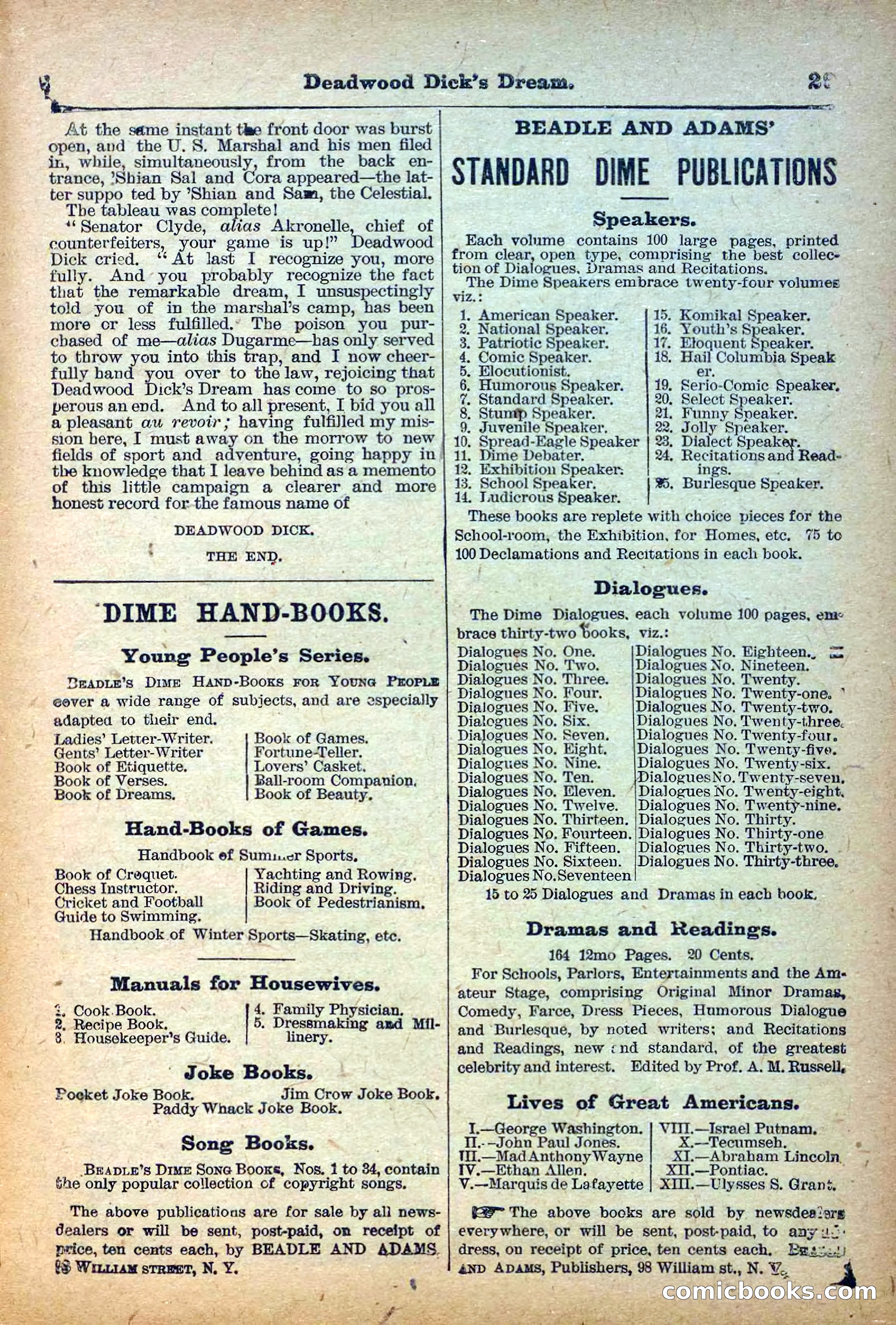 Deadwood Dick Library, Vol. IV, No. 40 — page 31 of 42