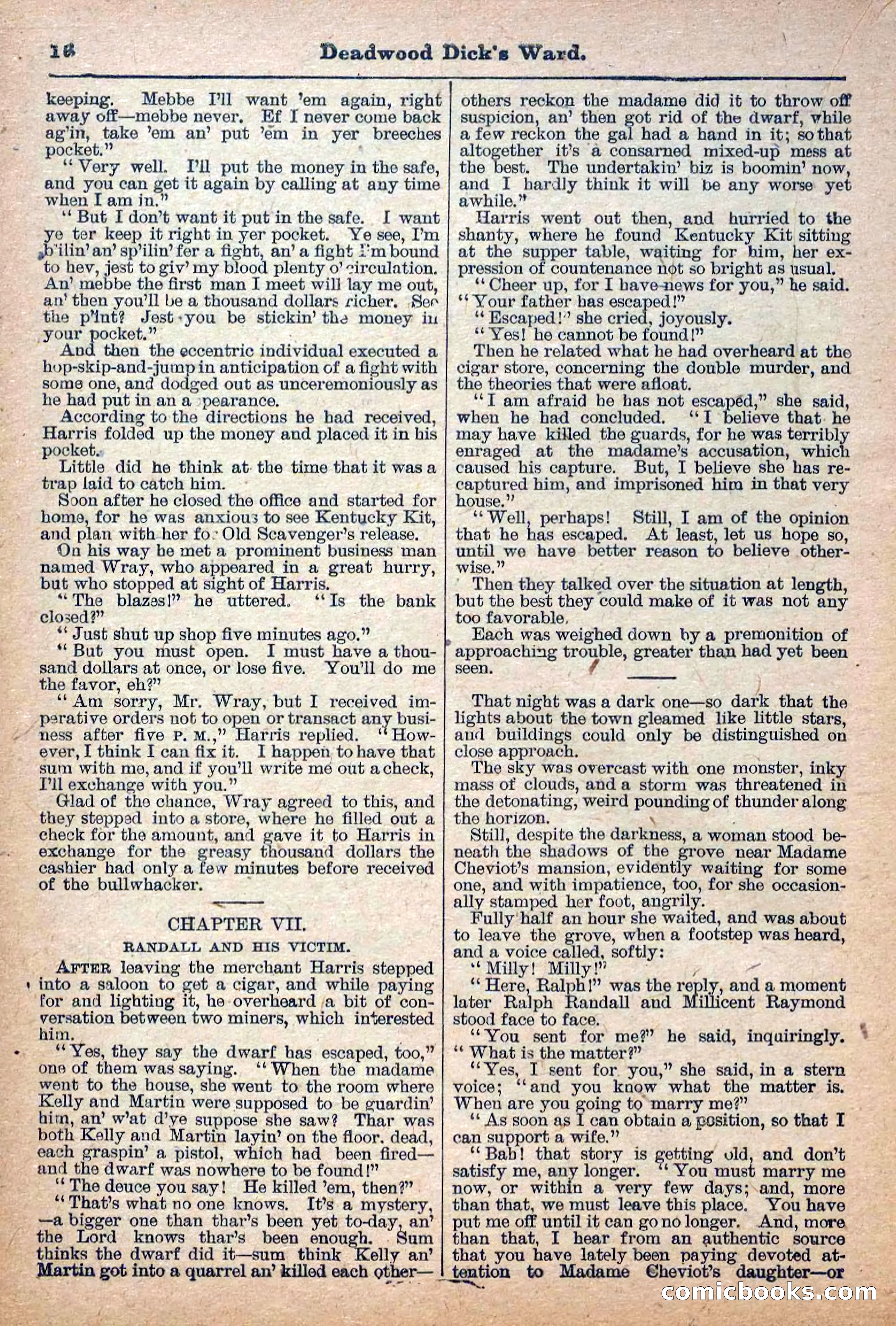 Deadwood Dick Library, Vol. IV, No. 41 — page 18 of 42
