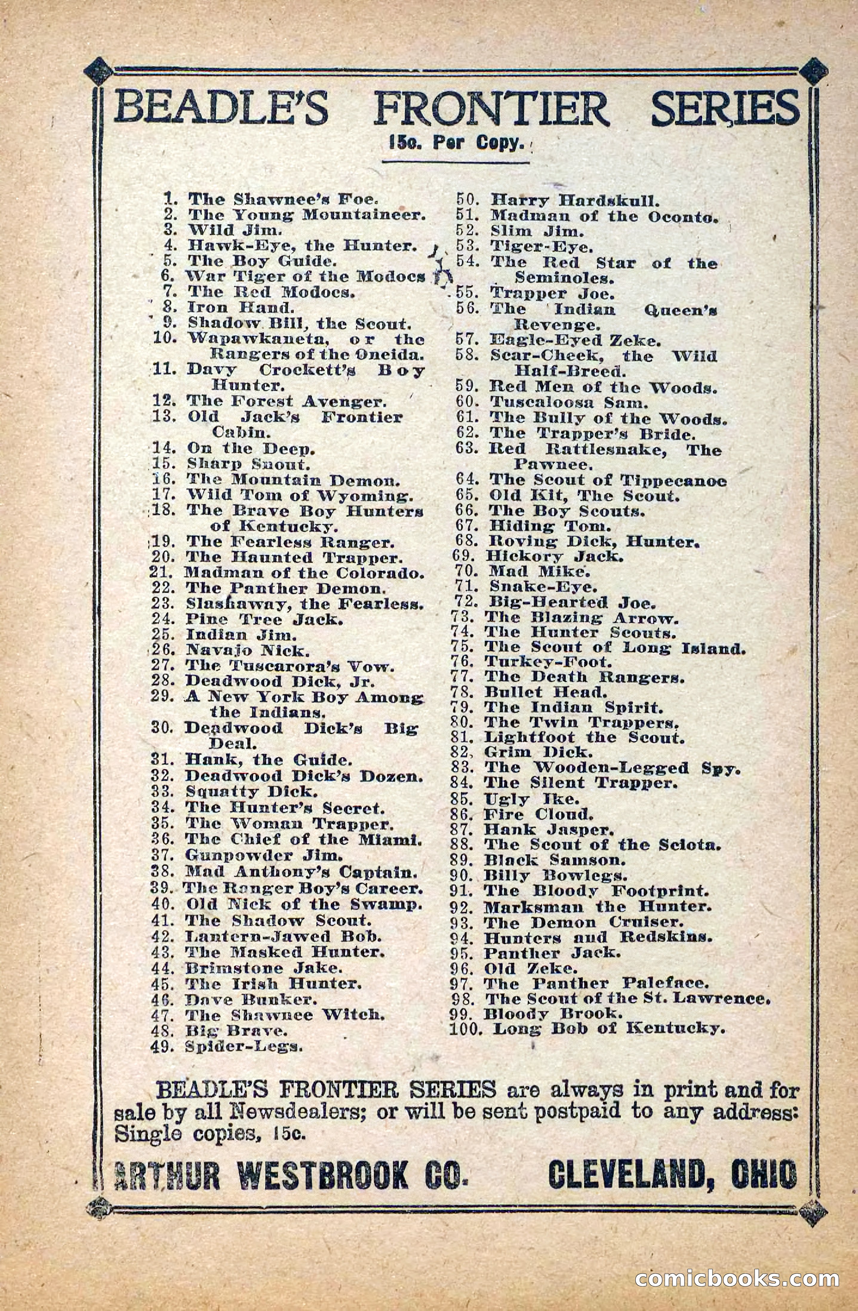 Deadwood Dick Library, Vol. IV, No. 41 — page 40 of 42