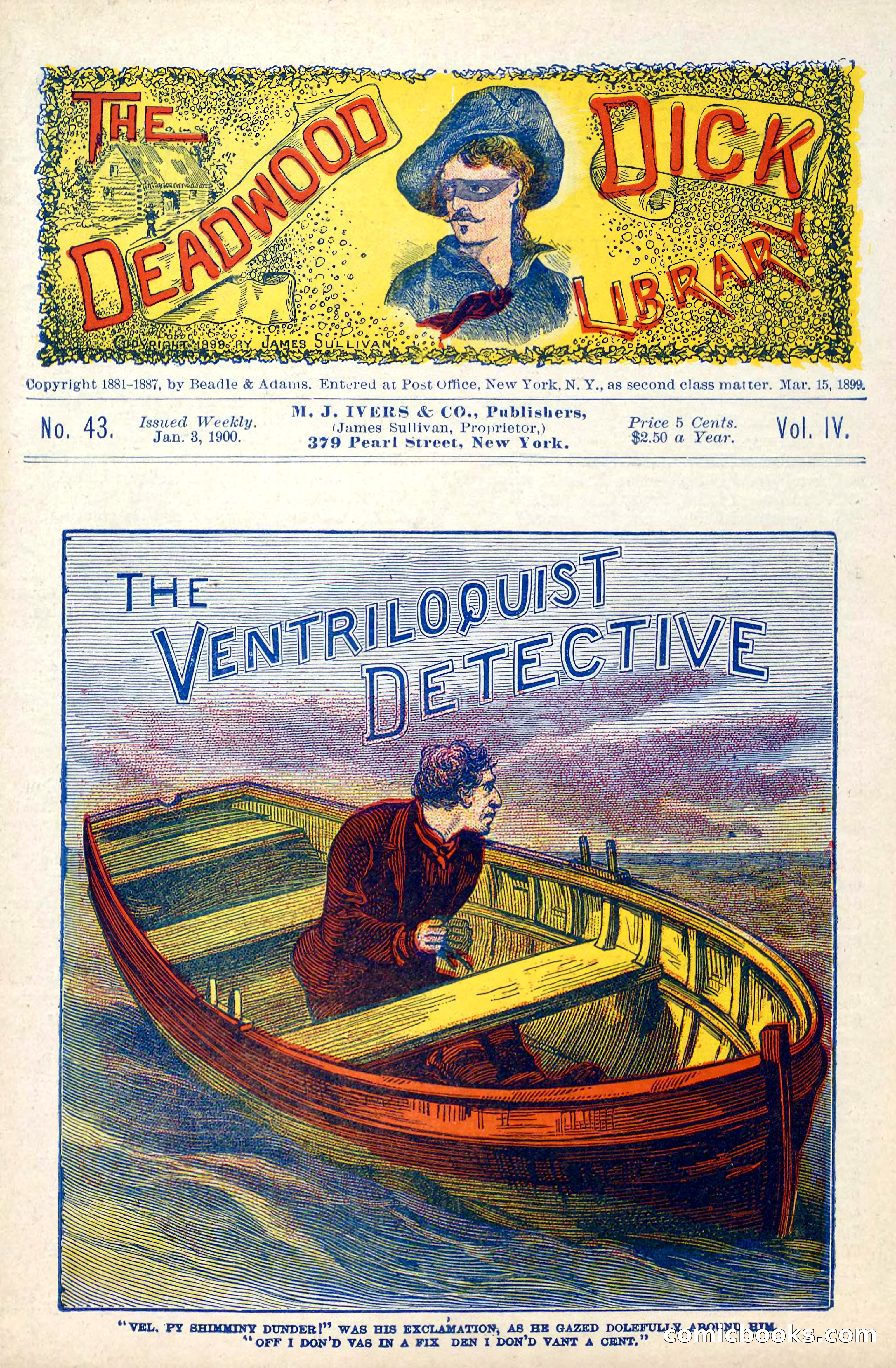 The Deadwood Dick Library, Vol. IV, No. 43