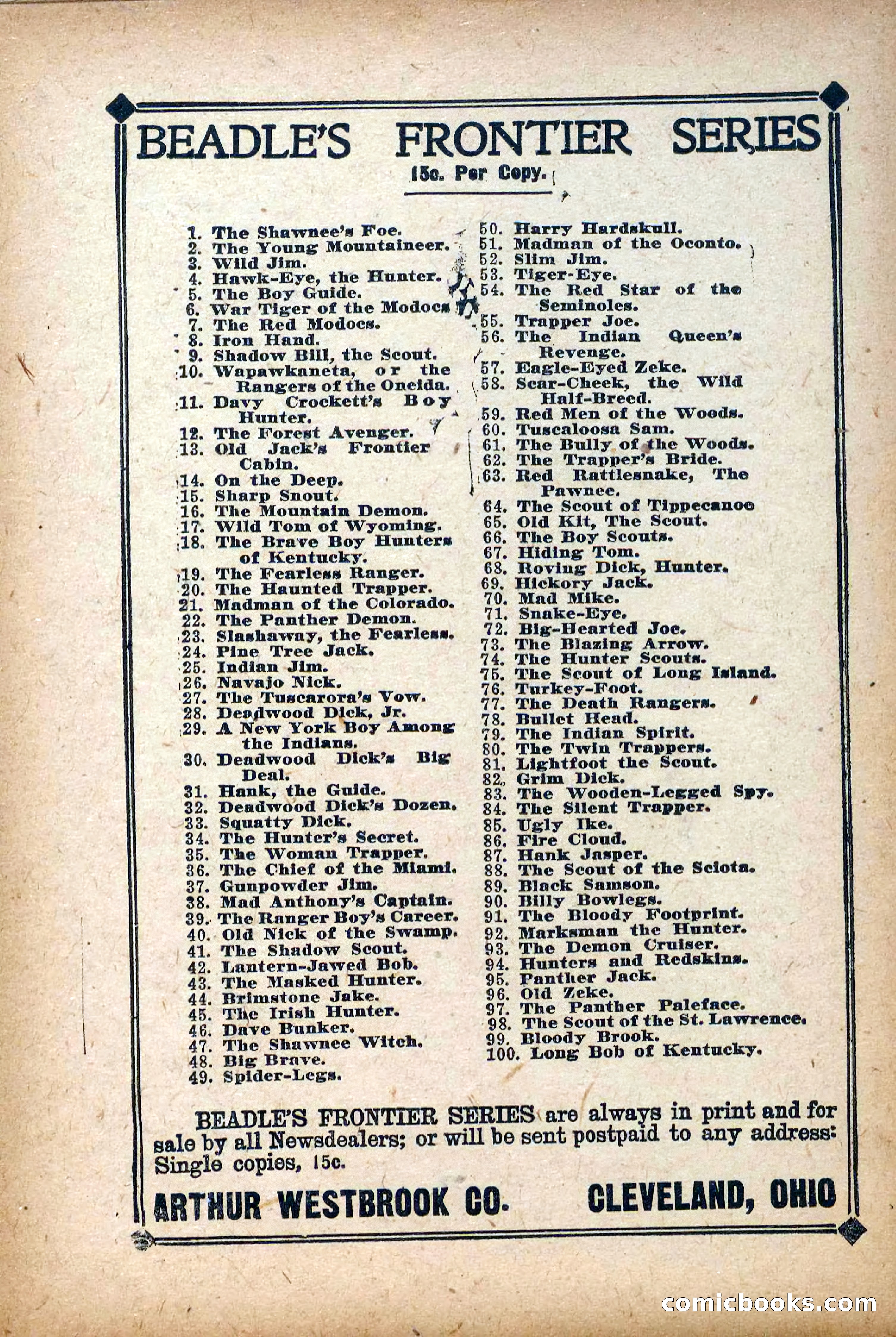 The Deadwood Dick Library, Vol. IV, No. 43 — page 40 of 42