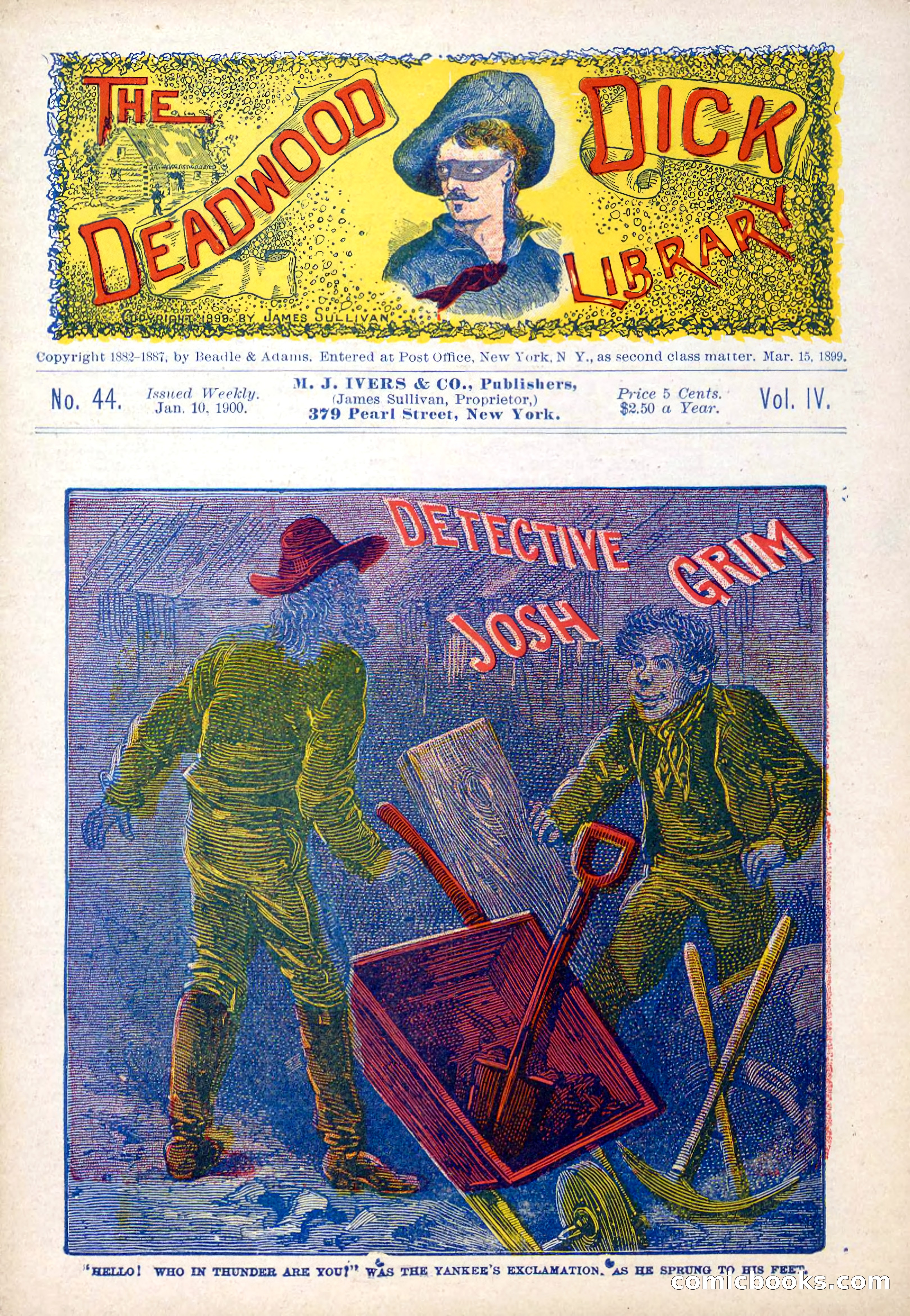 The Deadwood Dick Library, Vol. IV, No. 44