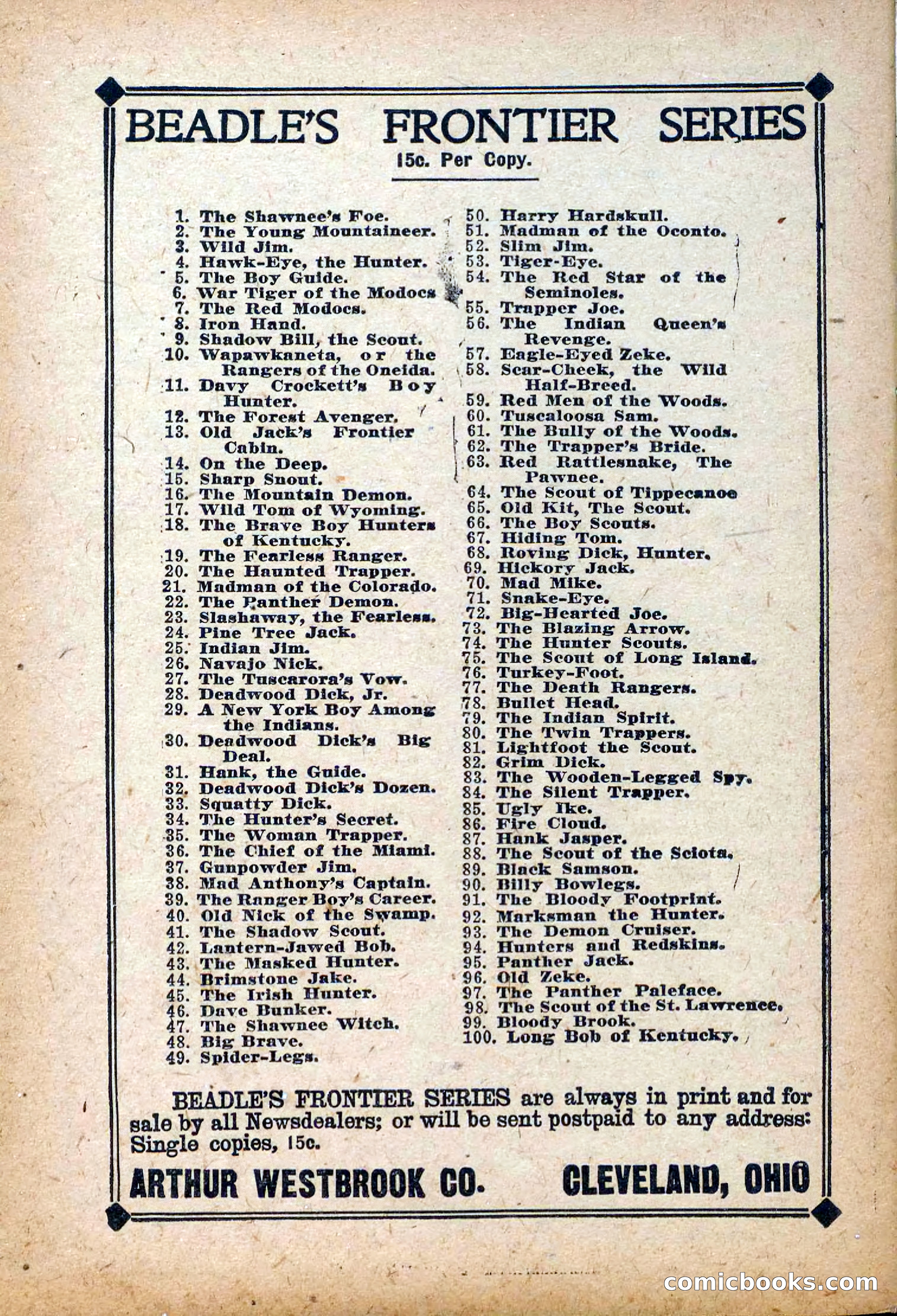 The Deadwood Dick Library, Vol. IV, No. 44 — page 40 of 42
