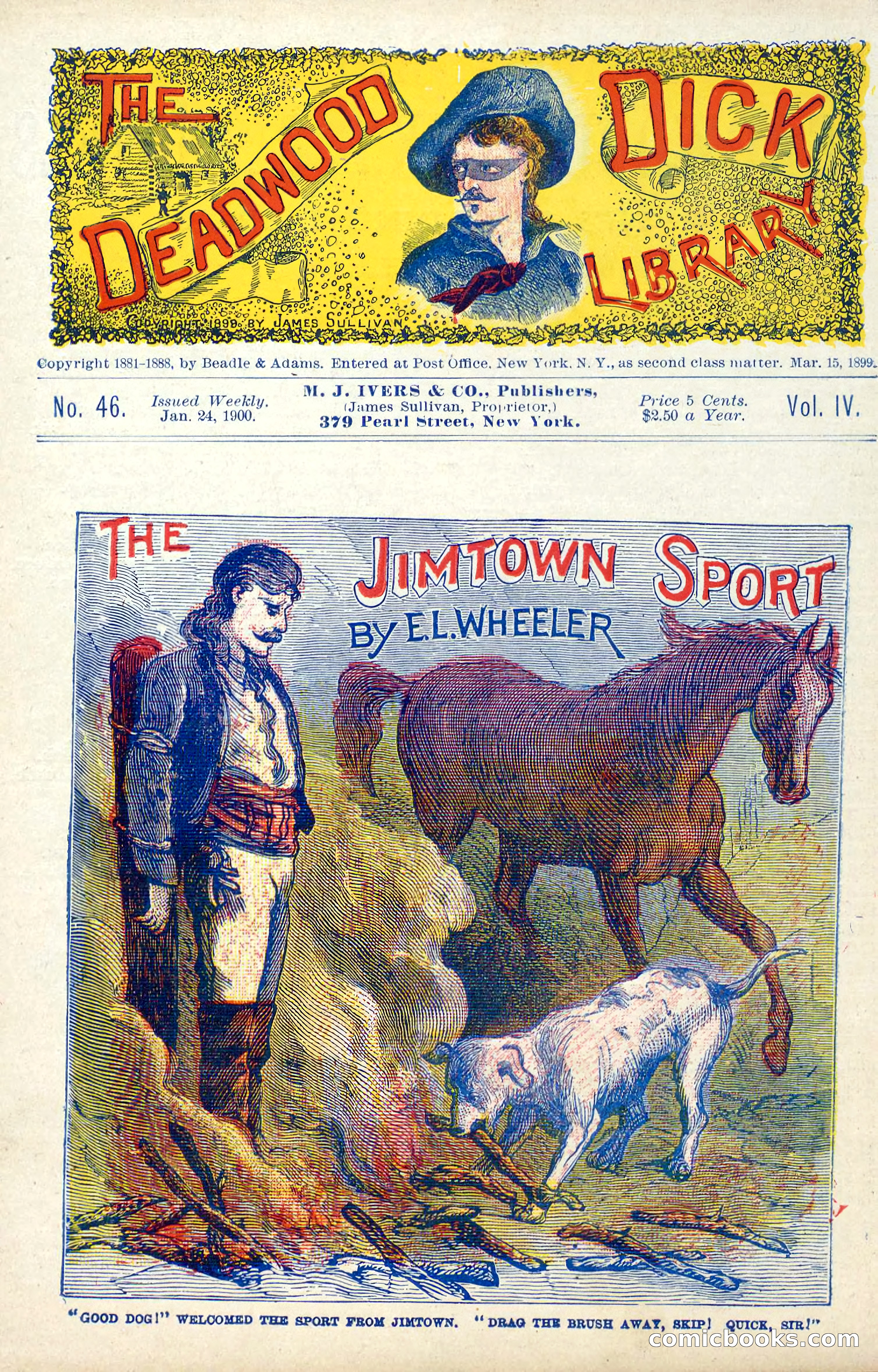 The Deadwood Dick Library, Vol. IV, No. 46 — page 1 of 40
