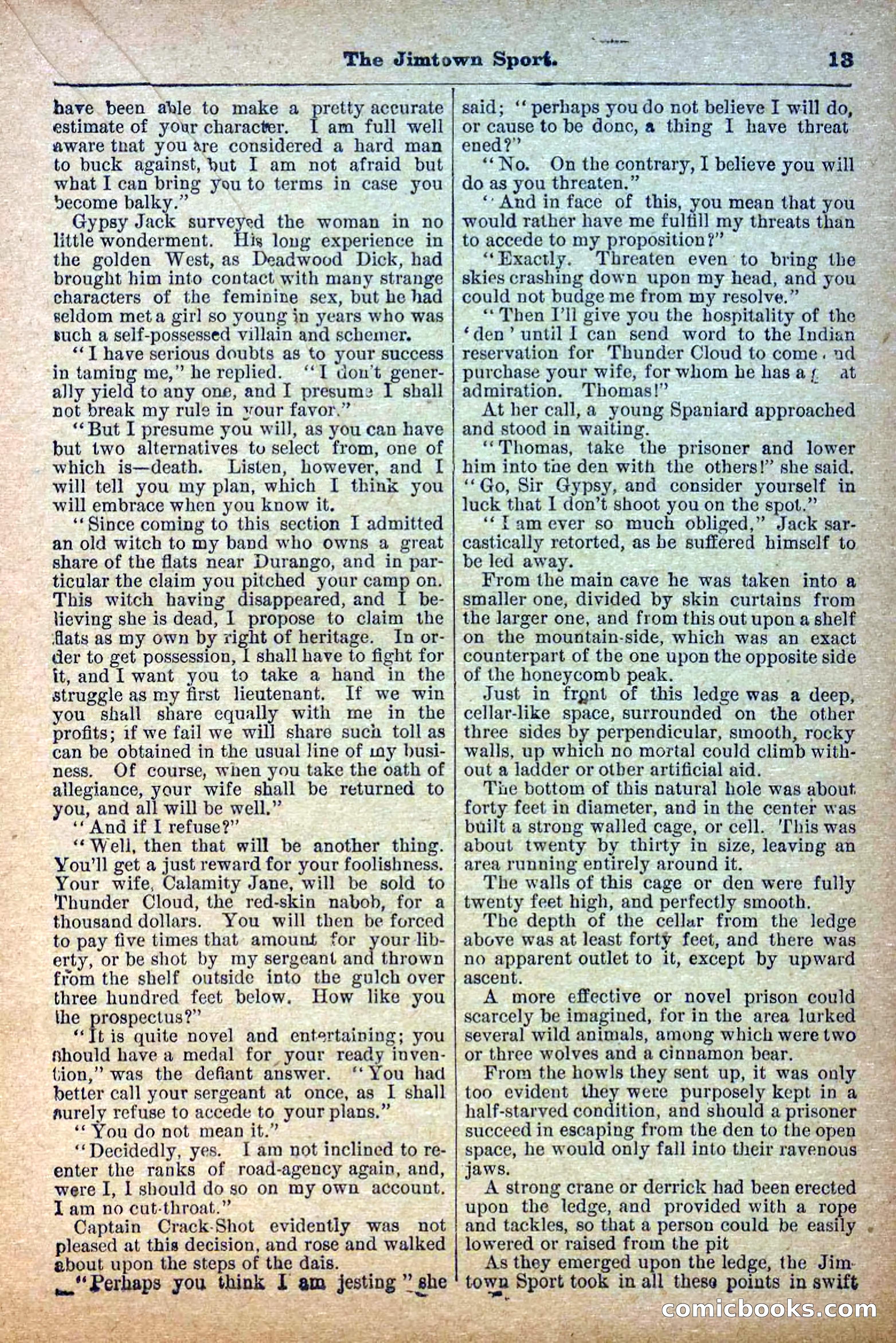 The Deadwood Dick Library, Vol. IV, No. 46 — page 15 of 40