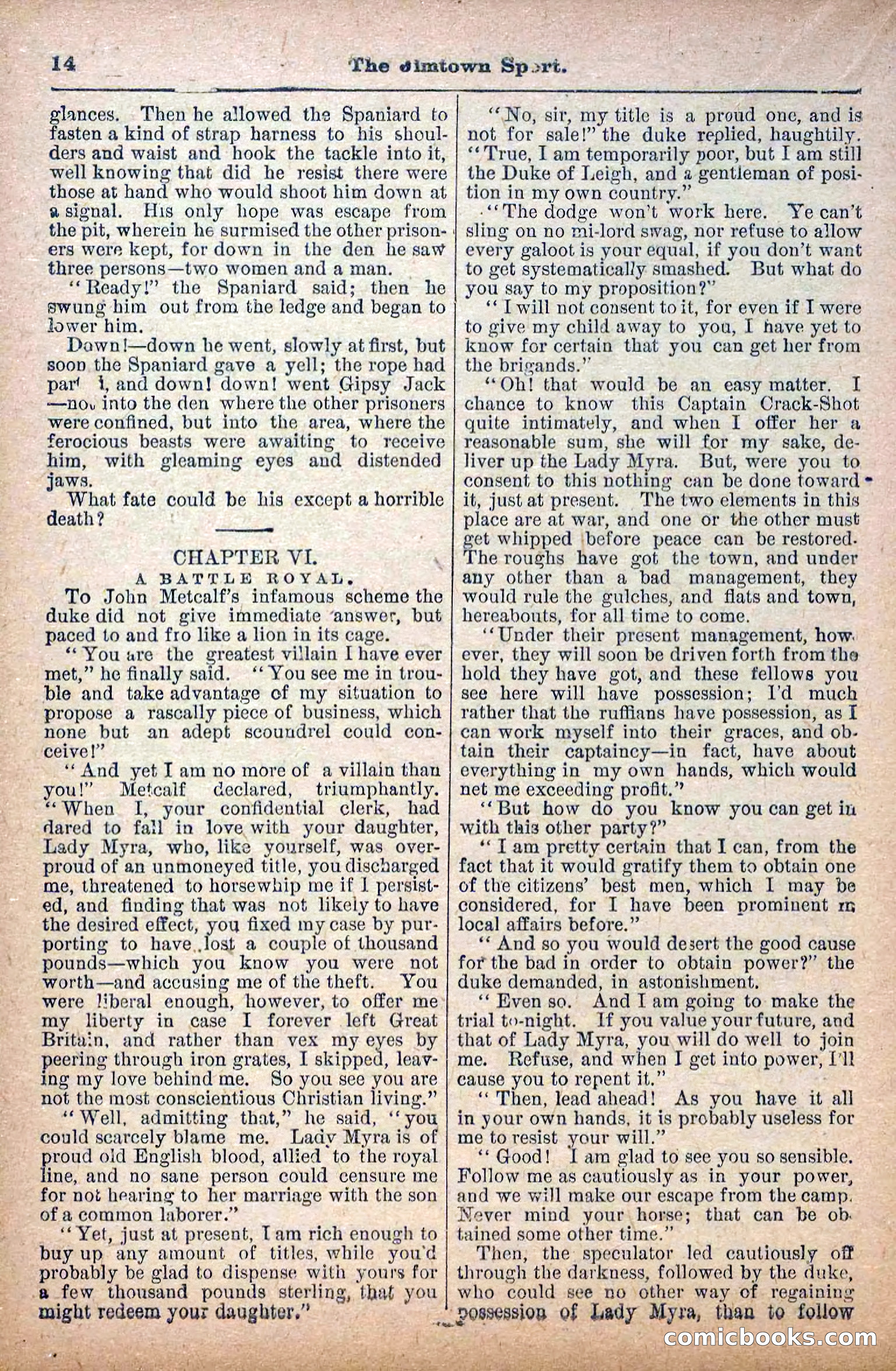 The Deadwood Dick Library, Vol. IV, No. 46 — page 16 of 40