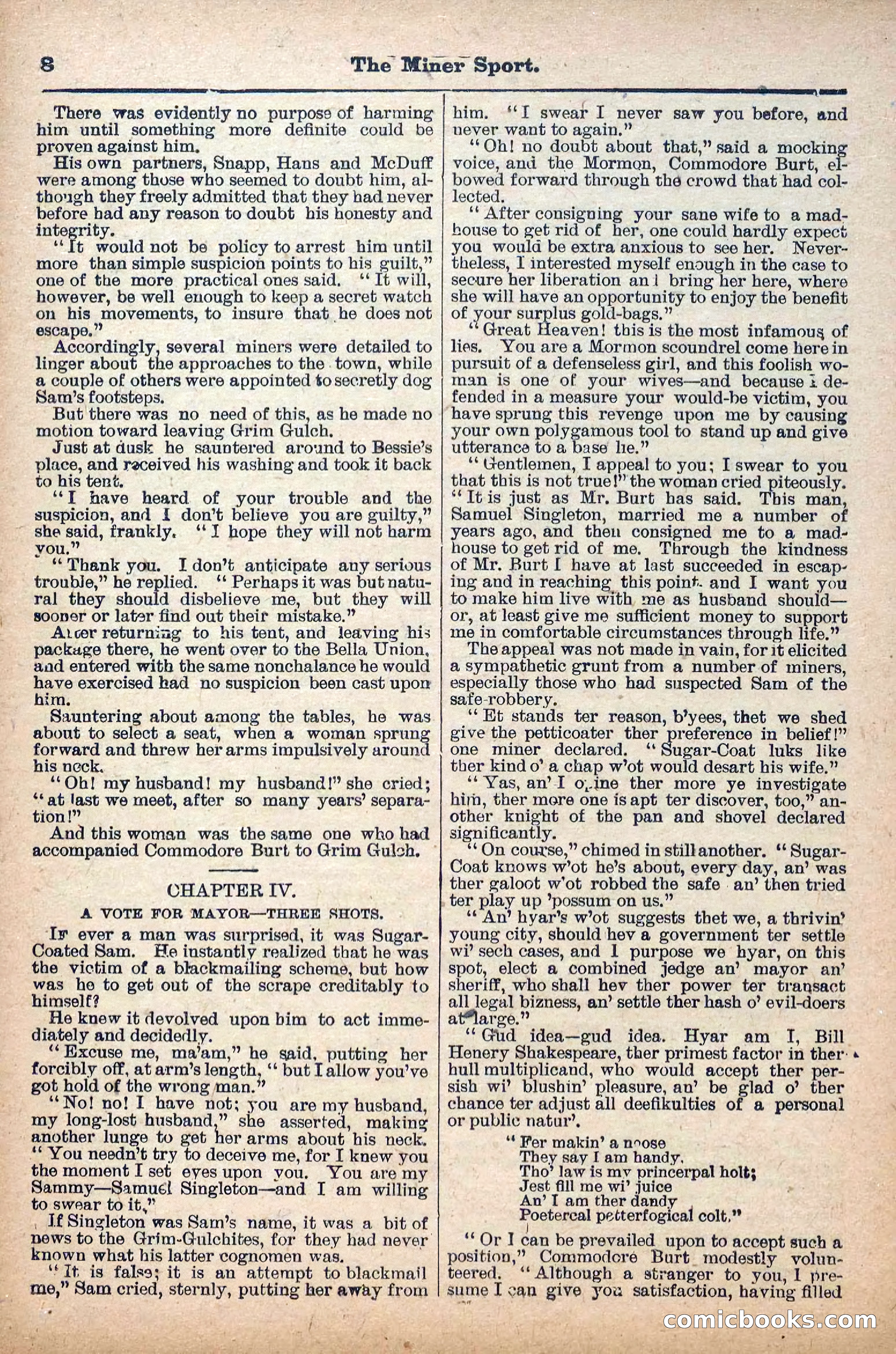 Deadwood Dick Library, Vol. IV, No. 47 — page 10 of 42