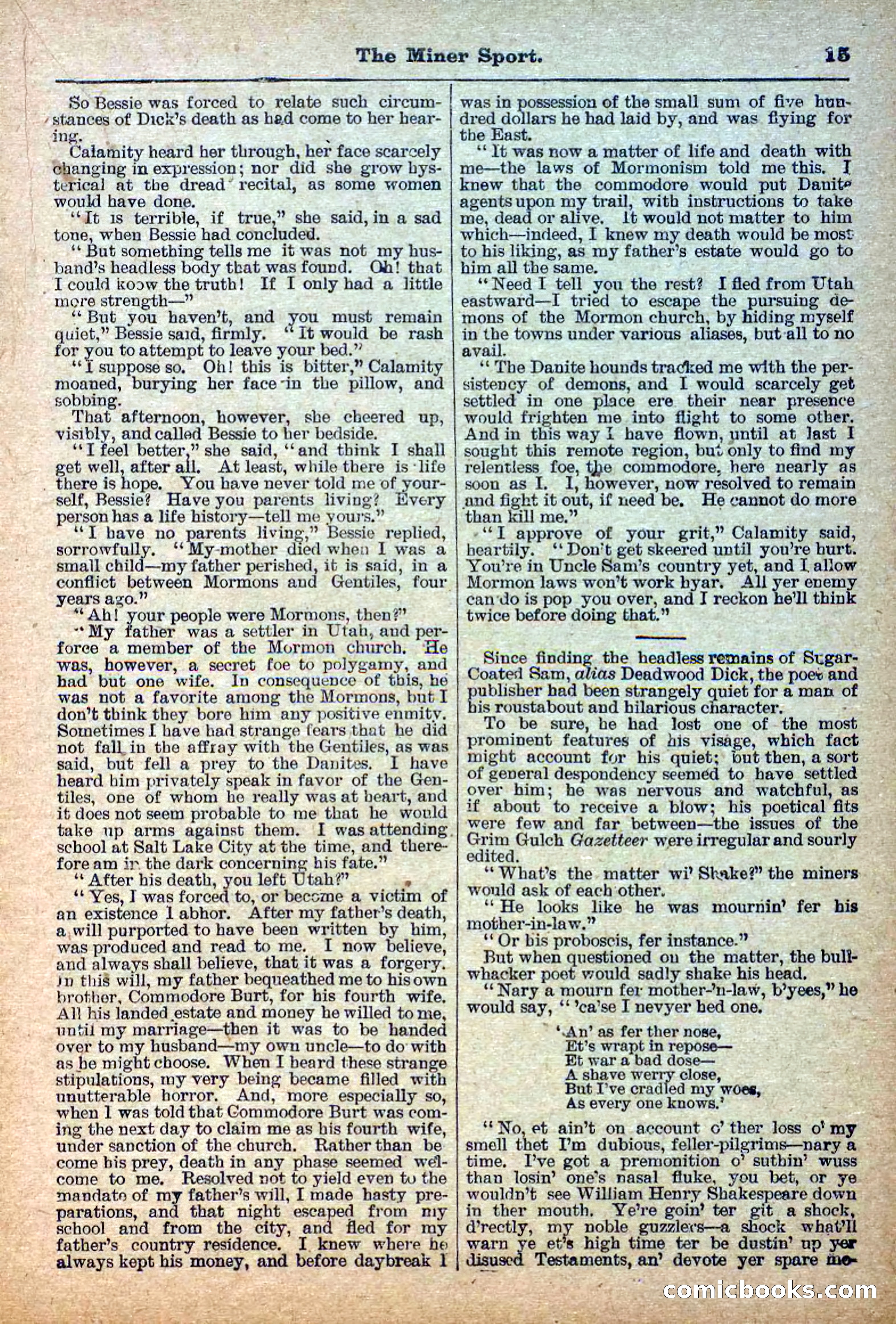 Deadwood Dick Library, Vol. IV, No. 47 — page 17 of 42
