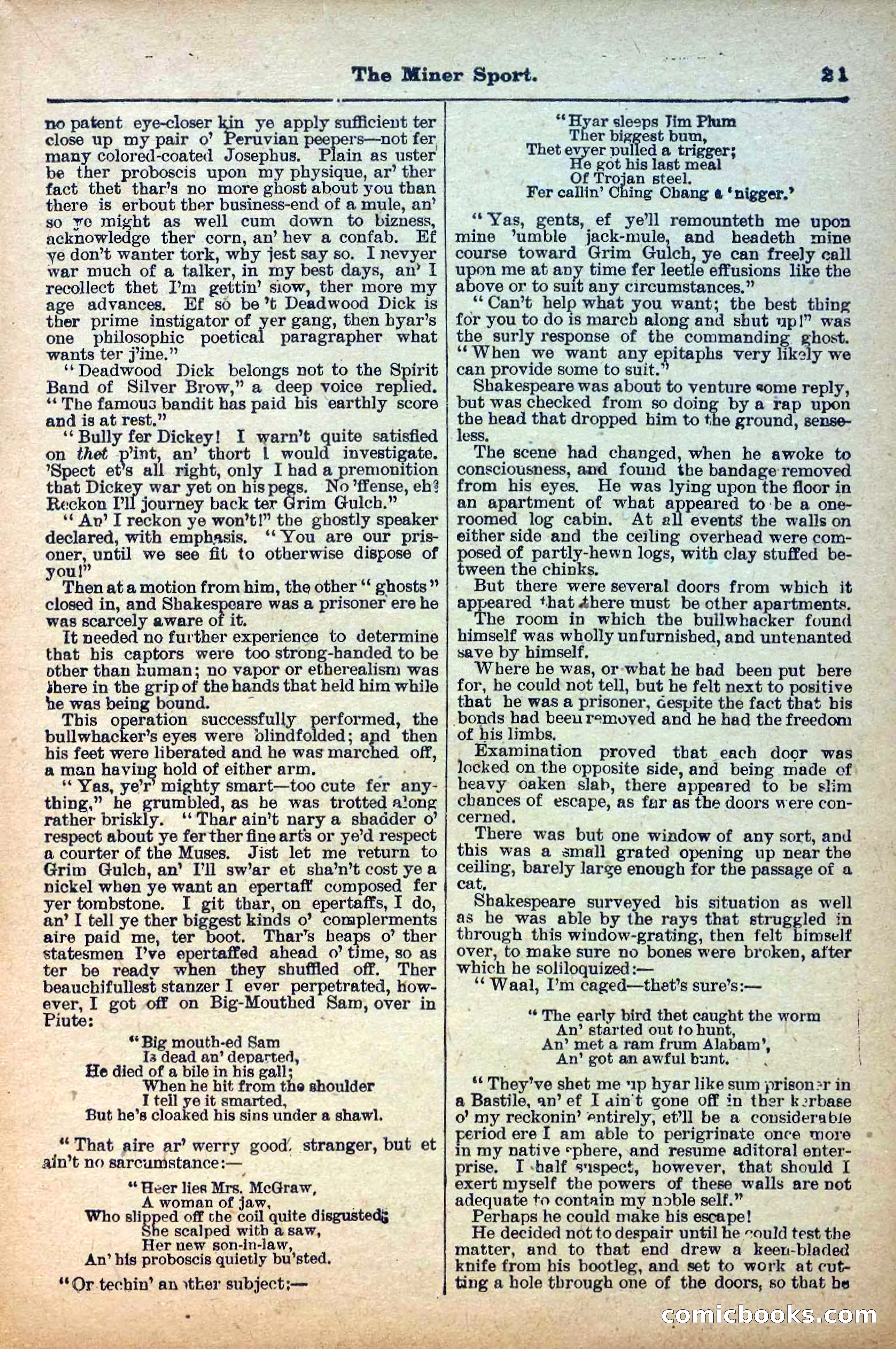 Deadwood Dick Library, Vol. IV, No. 47 — page 23 of 42