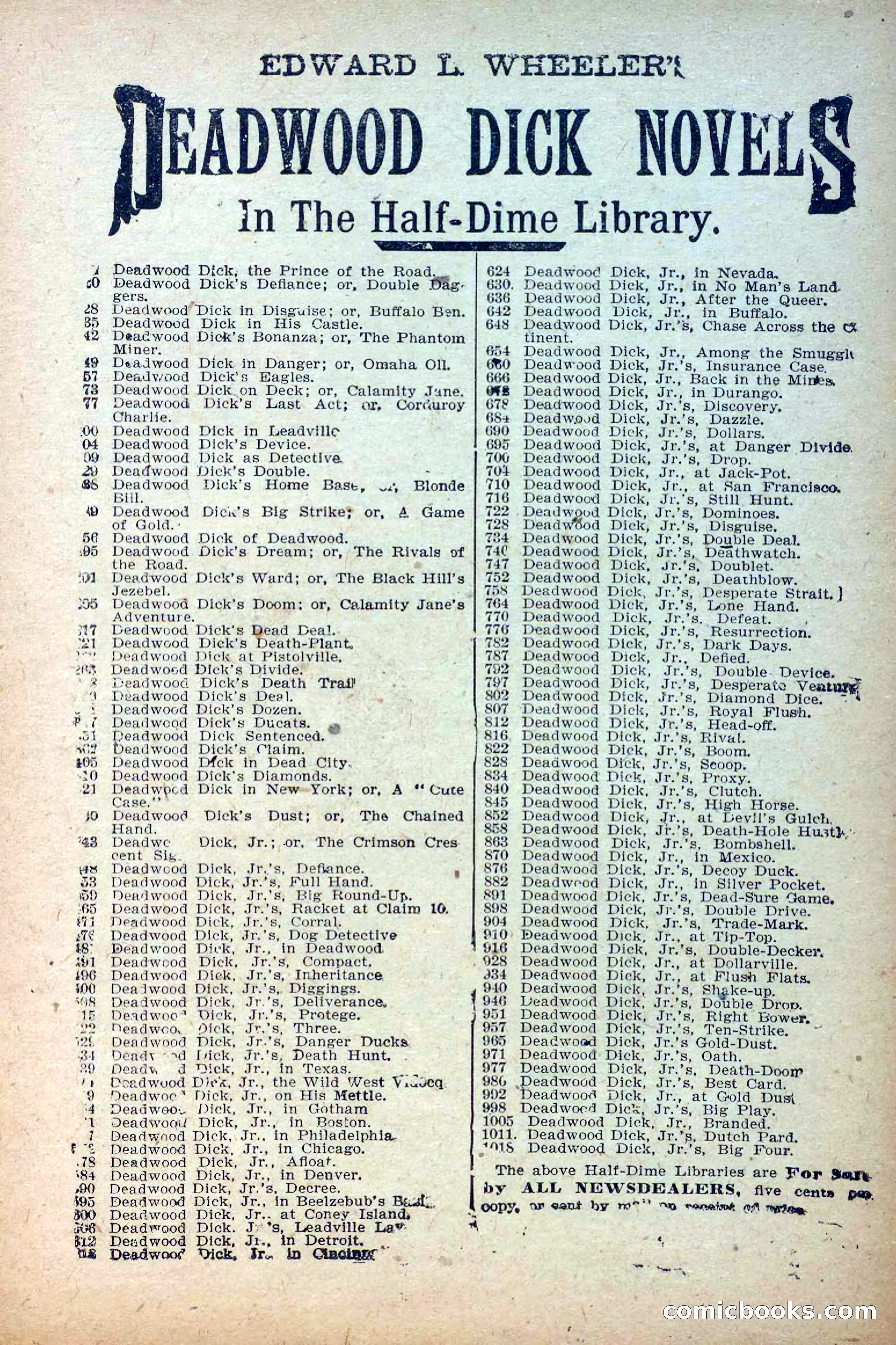 Deadwood Dick Library, Vol. IV, No. 47 — page 31 of 42