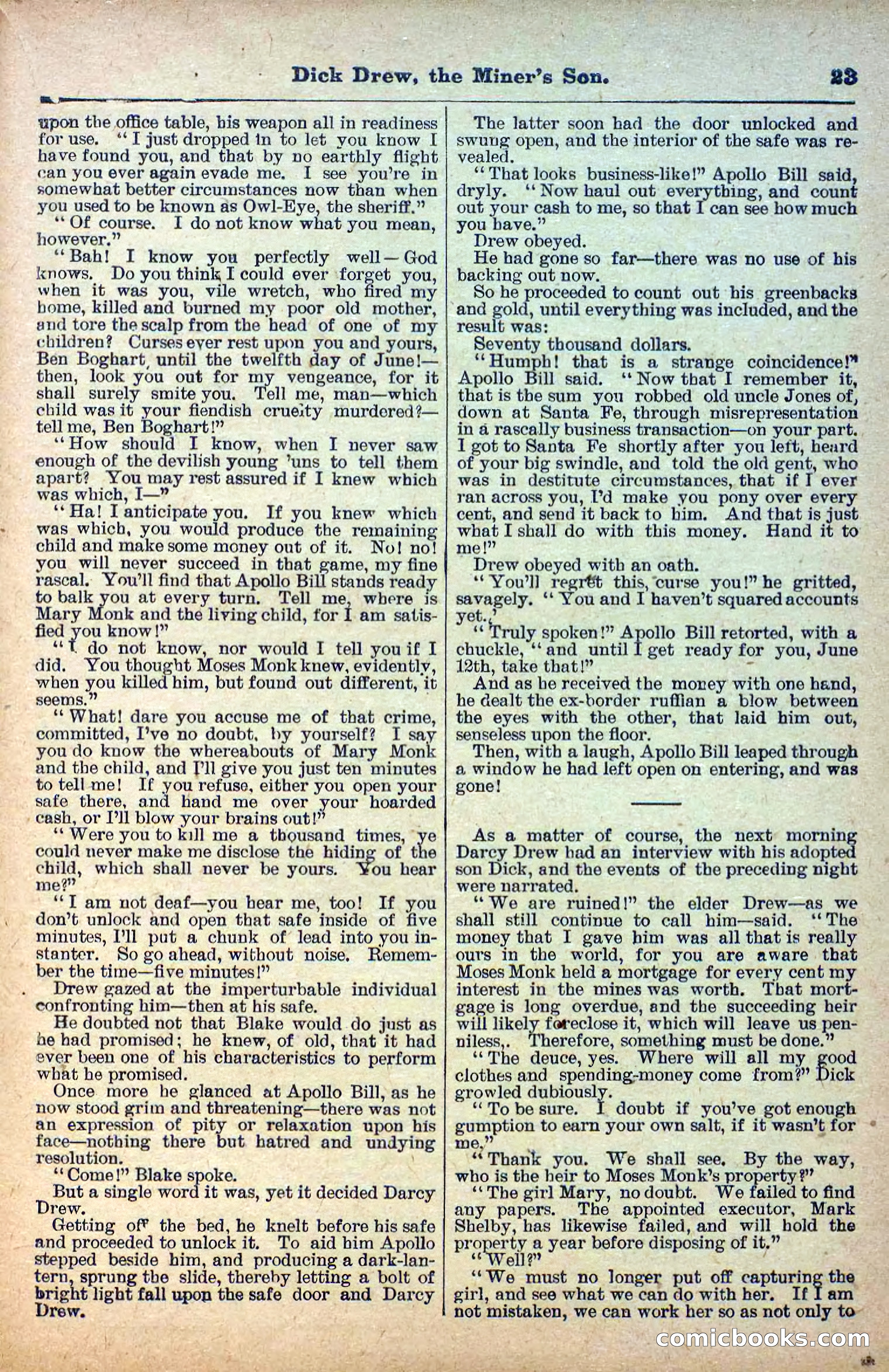The Deadwood Dick Library, Vol. IV, No. 48 — page 25 of 42