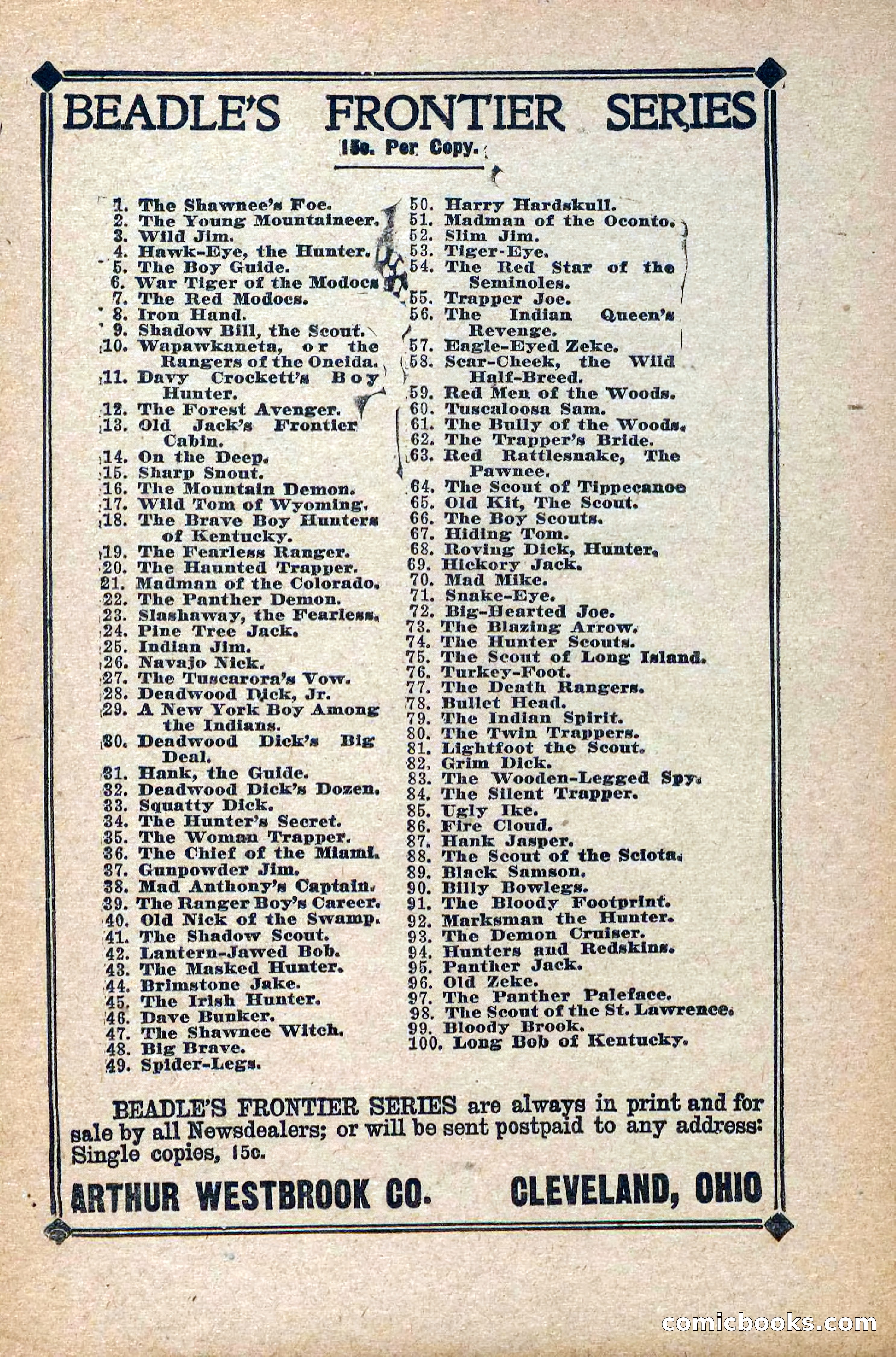 The Deadwood Dick Library, Vol. IV, No. 48 — page 40 of 42