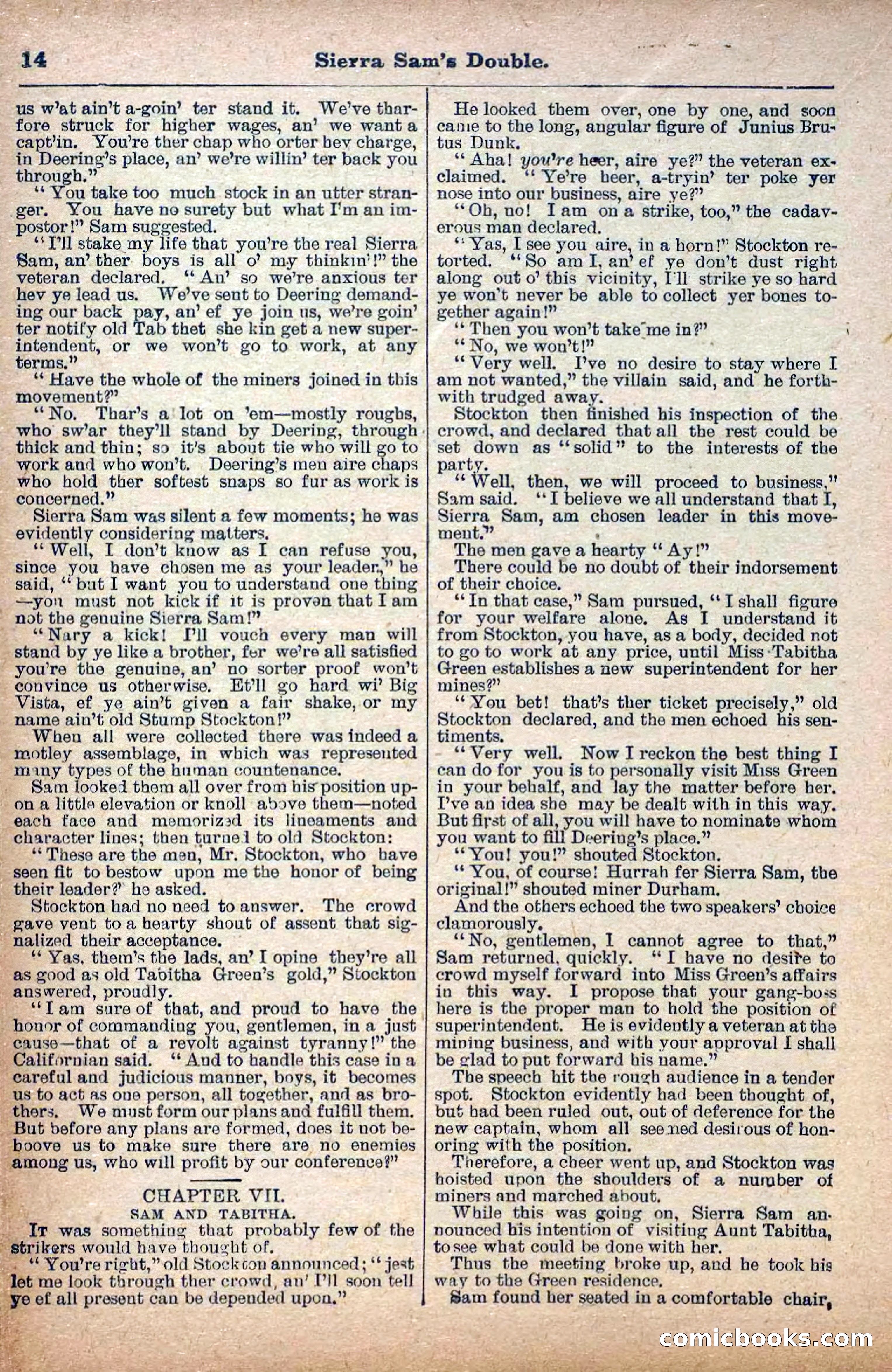The Deadwood Dick Library, Vol. IV, No. 50 — page 16 of 40
