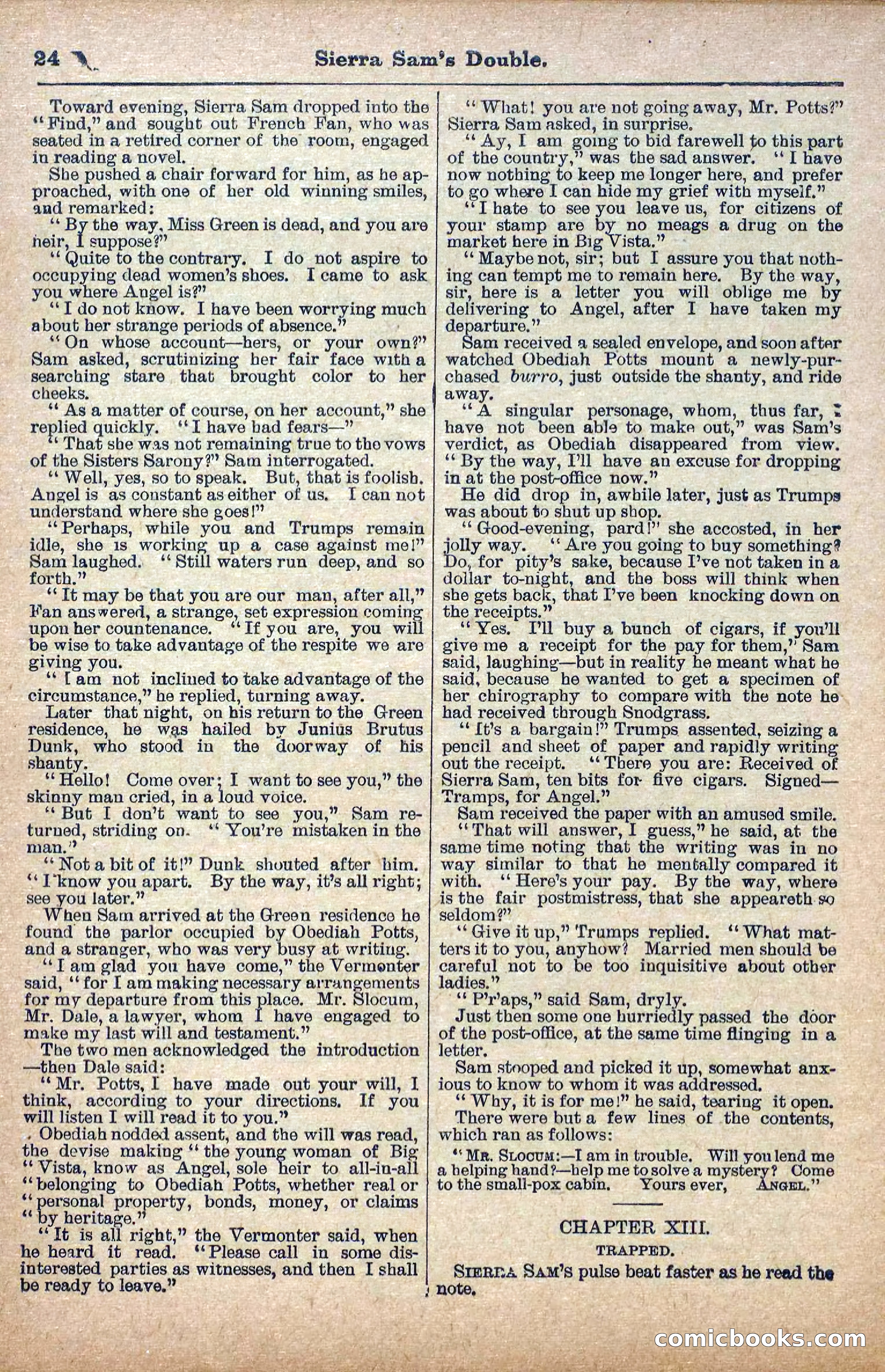 The Deadwood Dick Library, Vol. IV, No. 50 — page 26 of 40