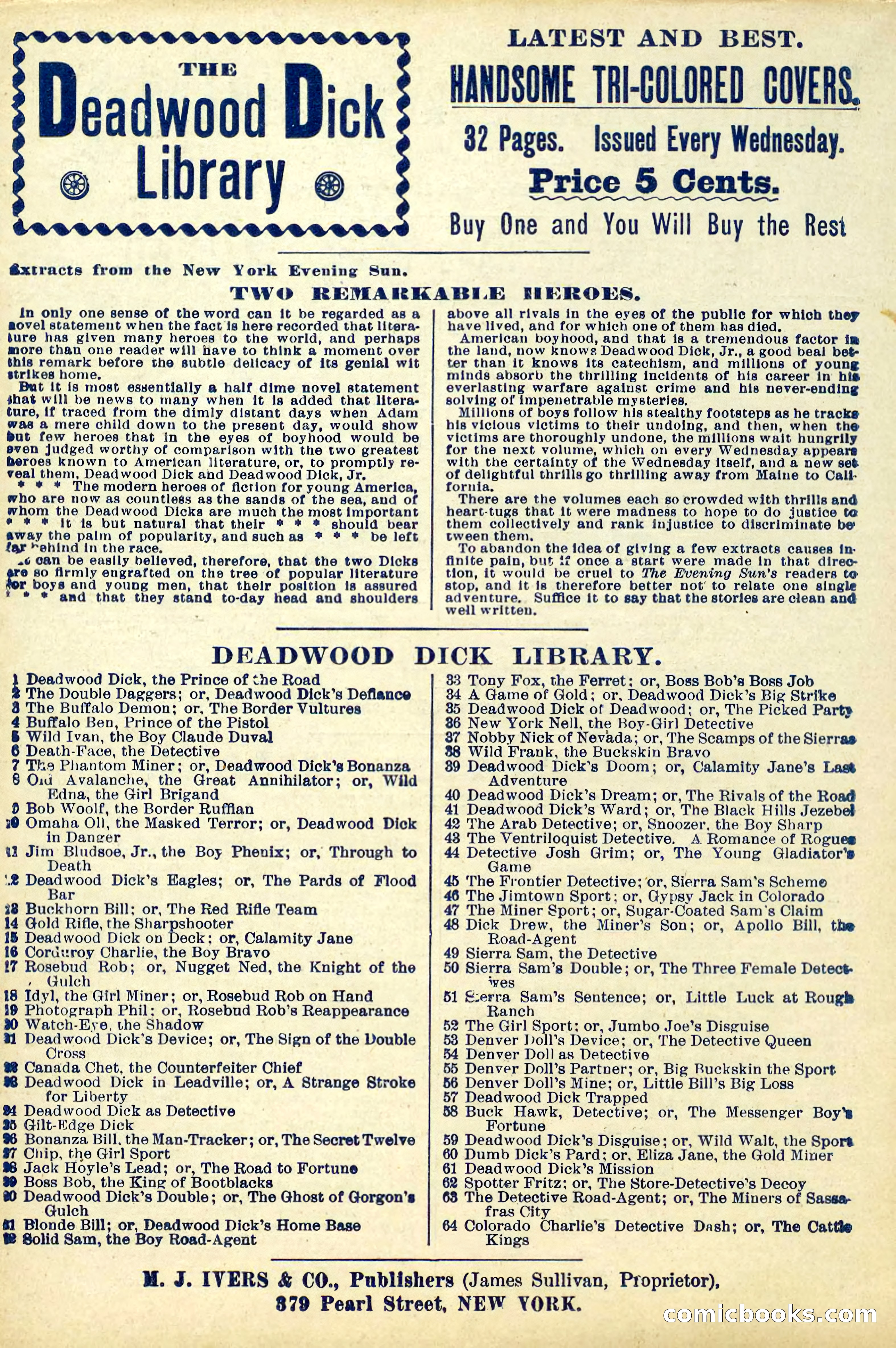 The Deadwood Dick Library, Vol. IV, No. 50 — page 34 of 40
