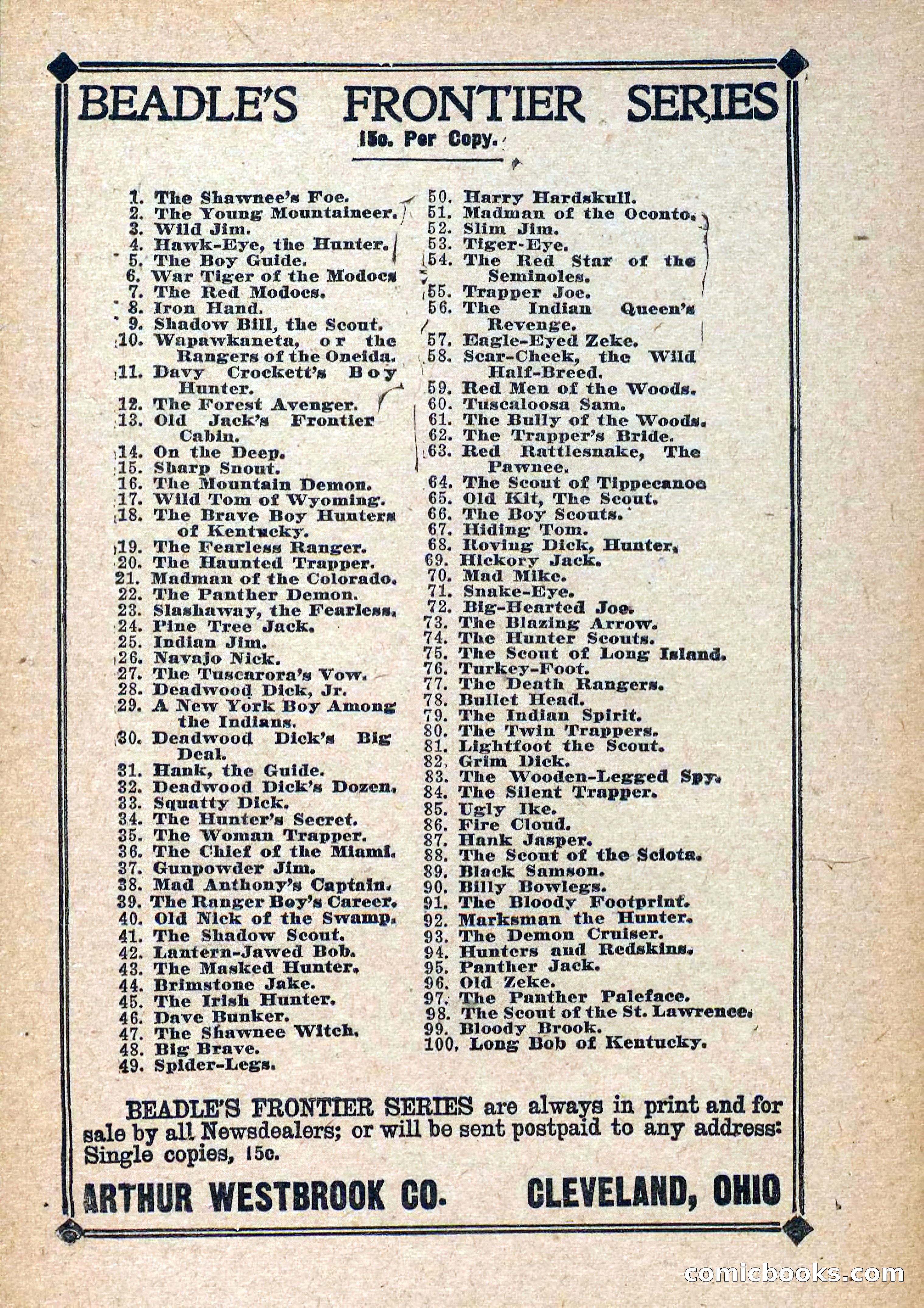 The Deadwood Dick Library, Vol. IV, No. 50 — page 38 of 40