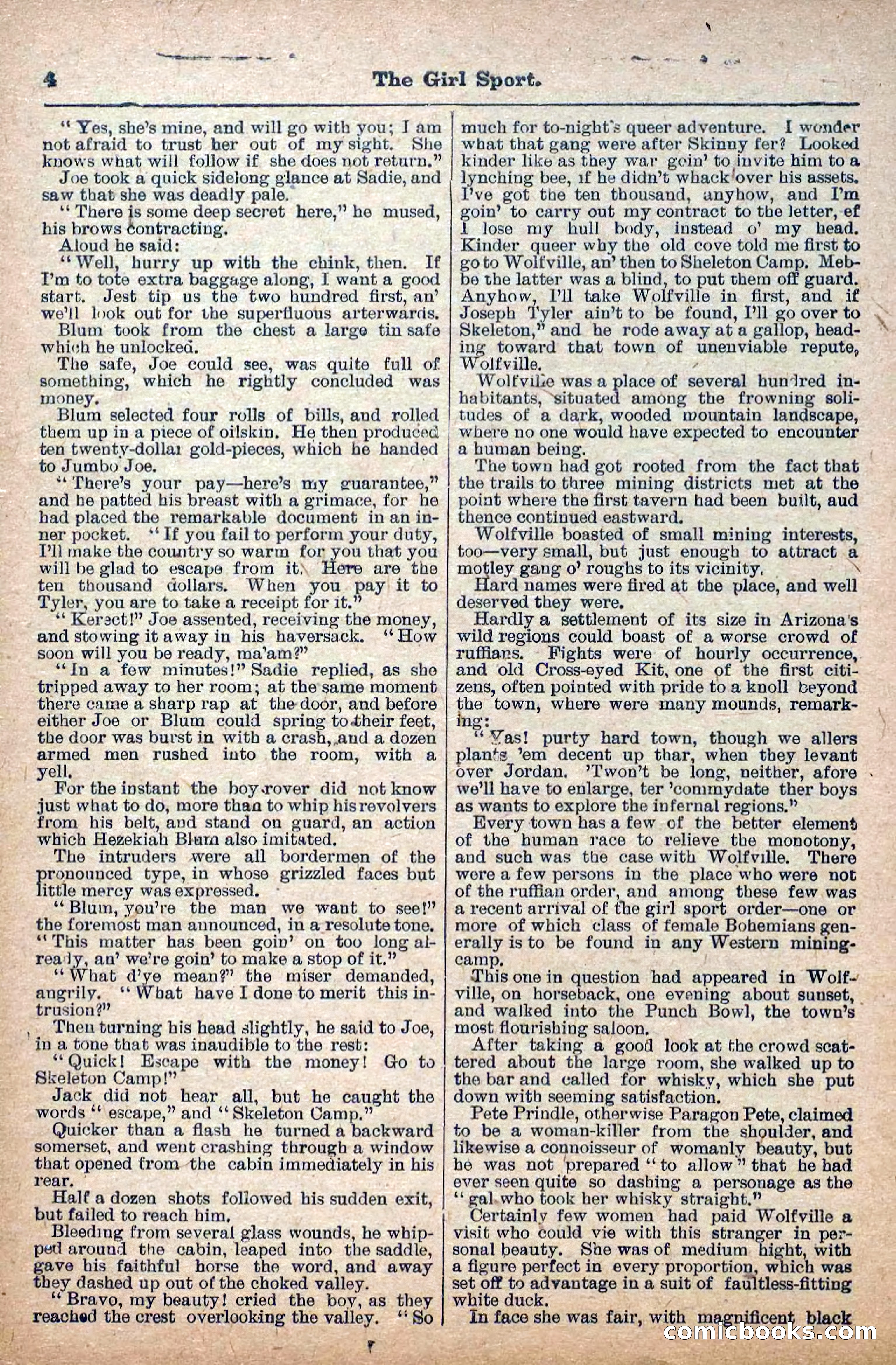 Deadwood Dick Library, Vol. IV, No. 52 — page 6 of 40
