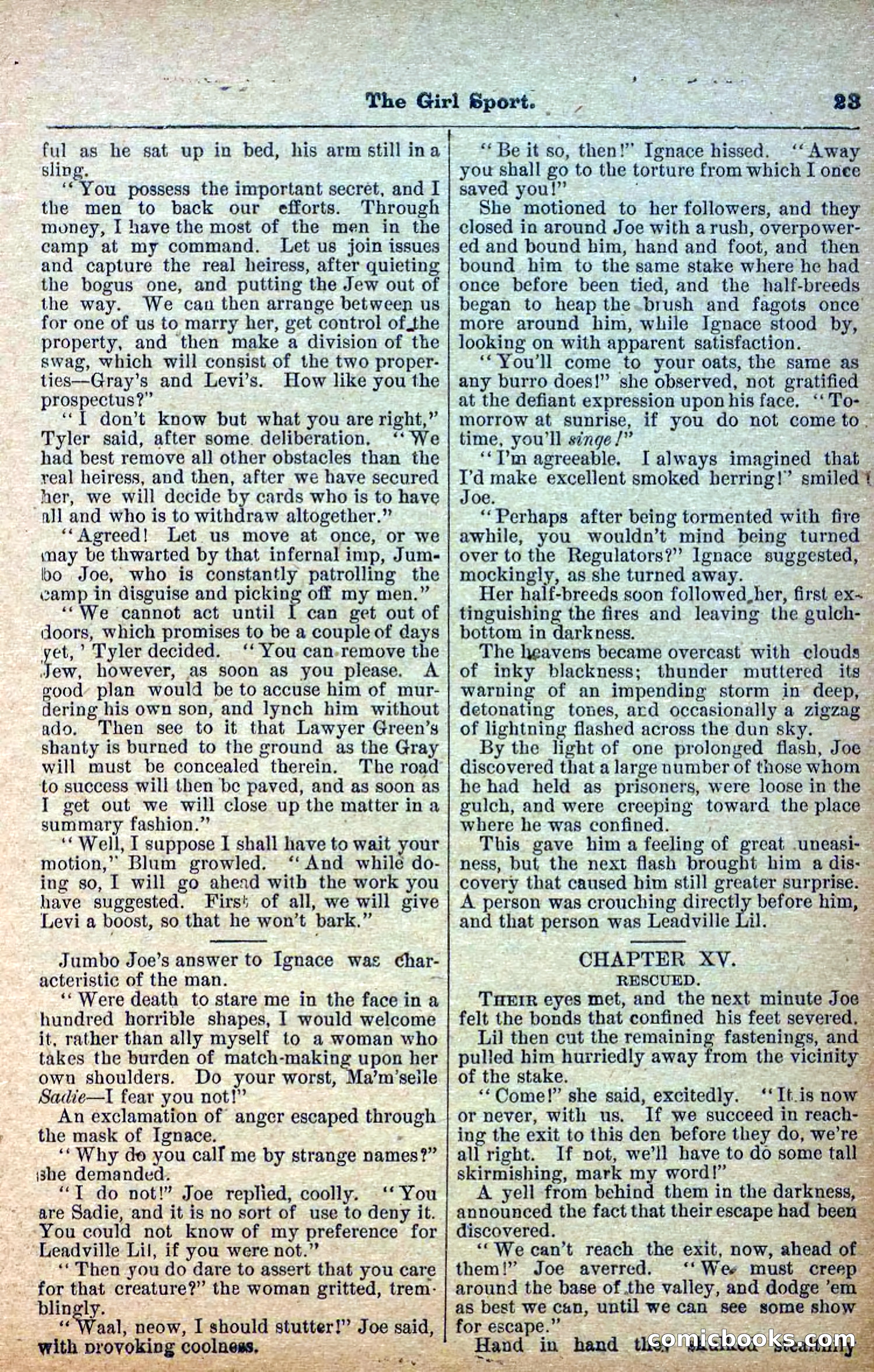 Deadwood Dick Library, Vol. IV, No. 52 — page 25 of 40