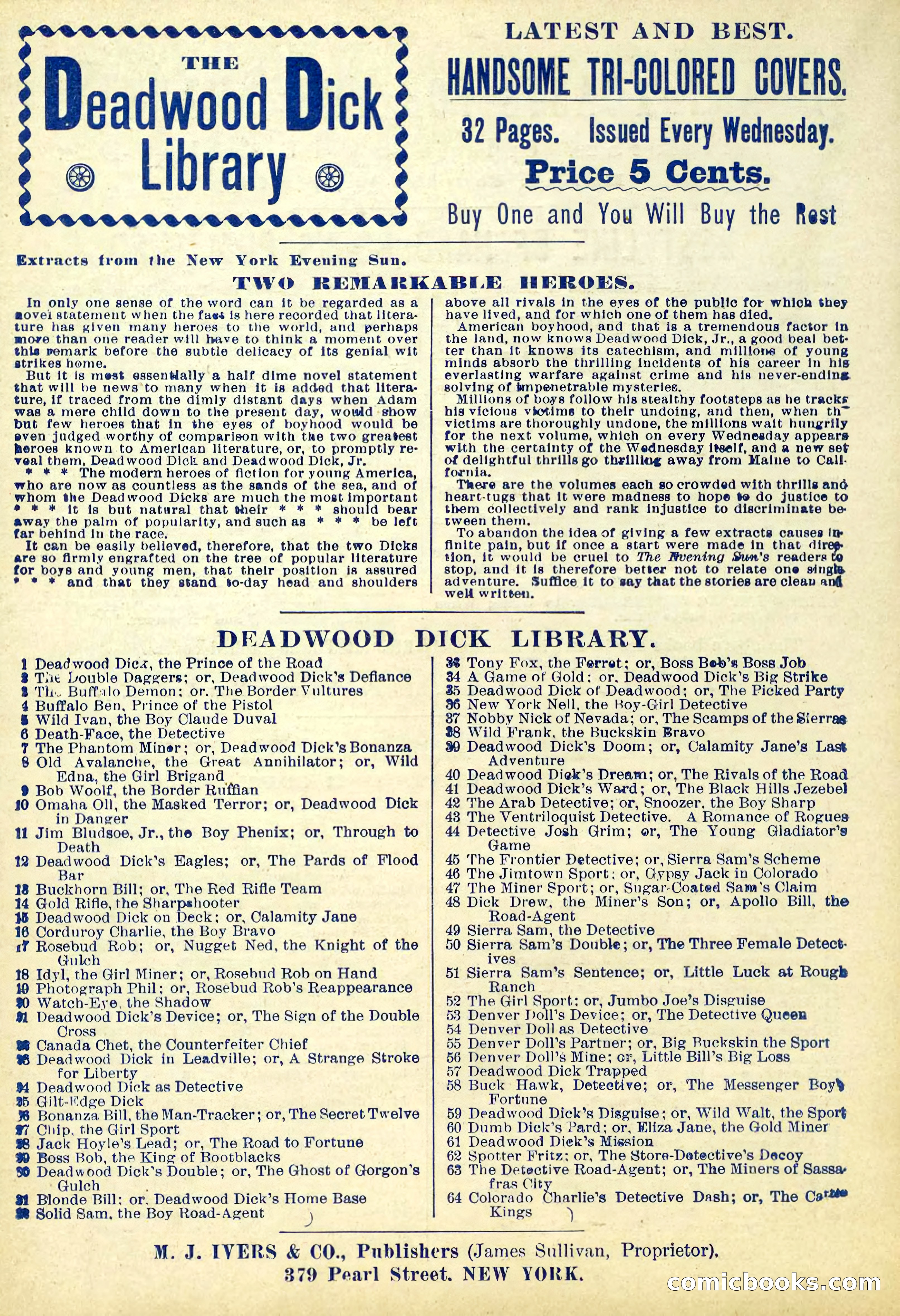 Deadwood Dick Library, Vol. IV, No. 52 — page 36 of 40