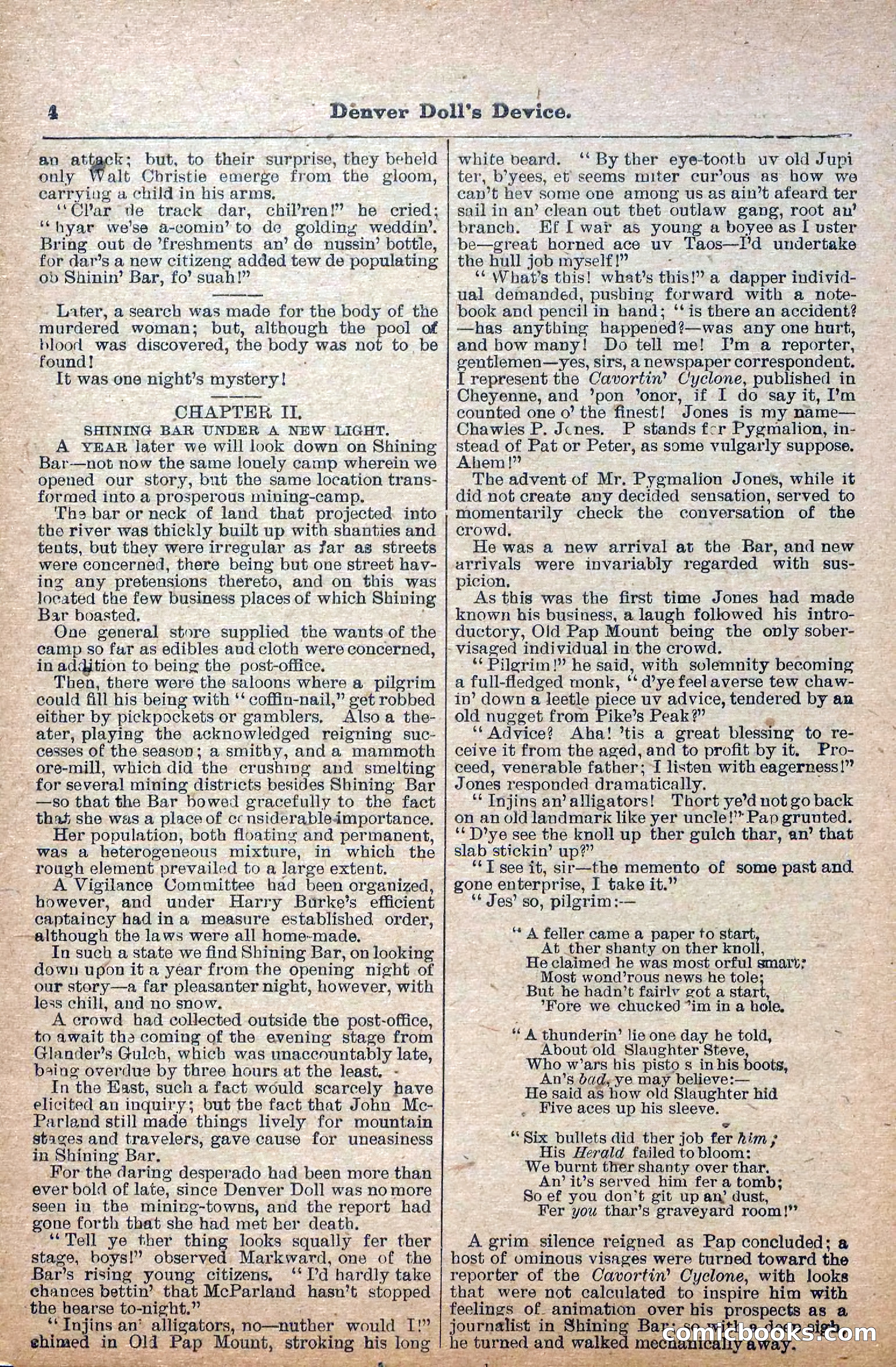 Deadwood Dick Library, Vol. V, No. 53 — page 6 of 40