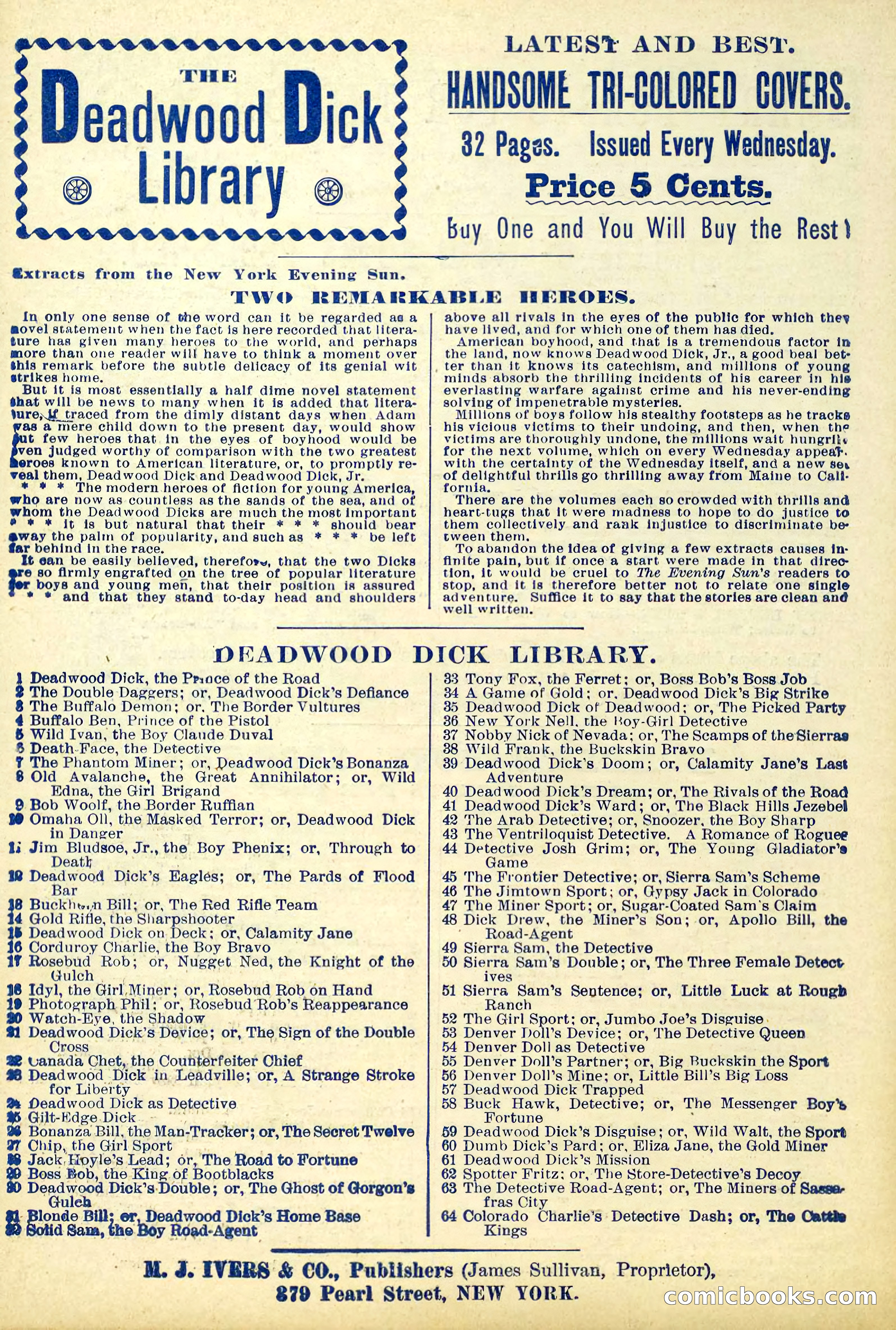 Deadwood Dick Library, Vol. V, No. 53 — page 36 of 40