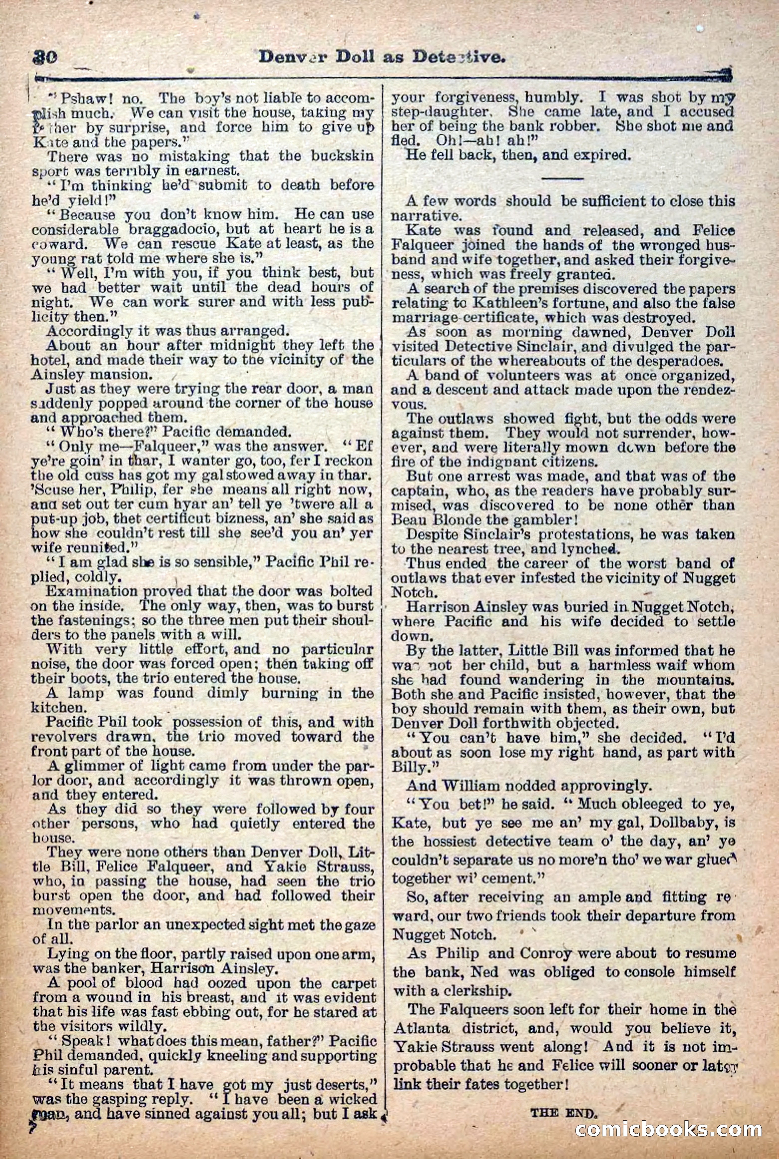 Deadwood Dick Library, Vol. V, No. 54 — page 32 of 40