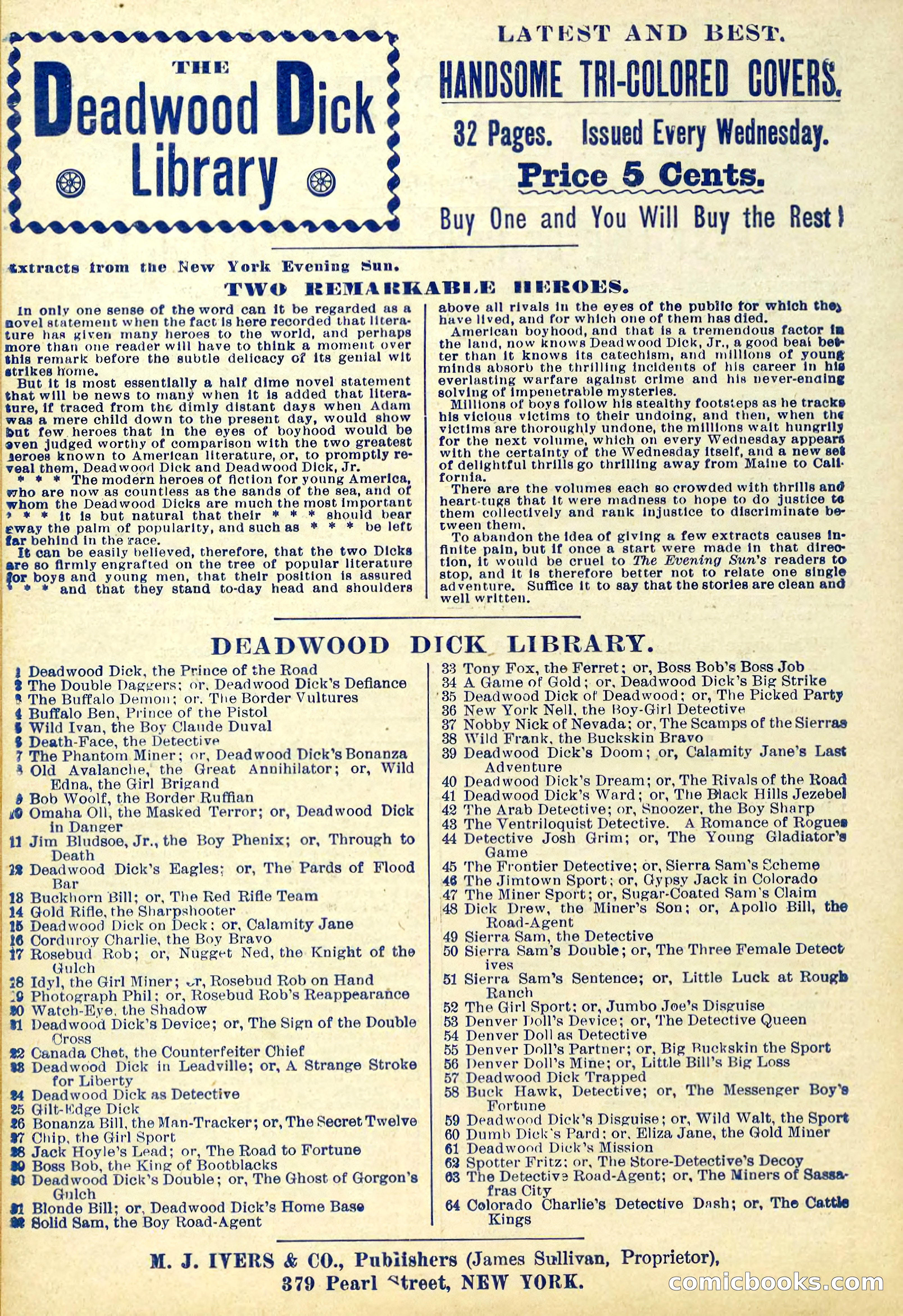 Deadwood Dick Library, Vol. V, No. 54 — page 36 of 40