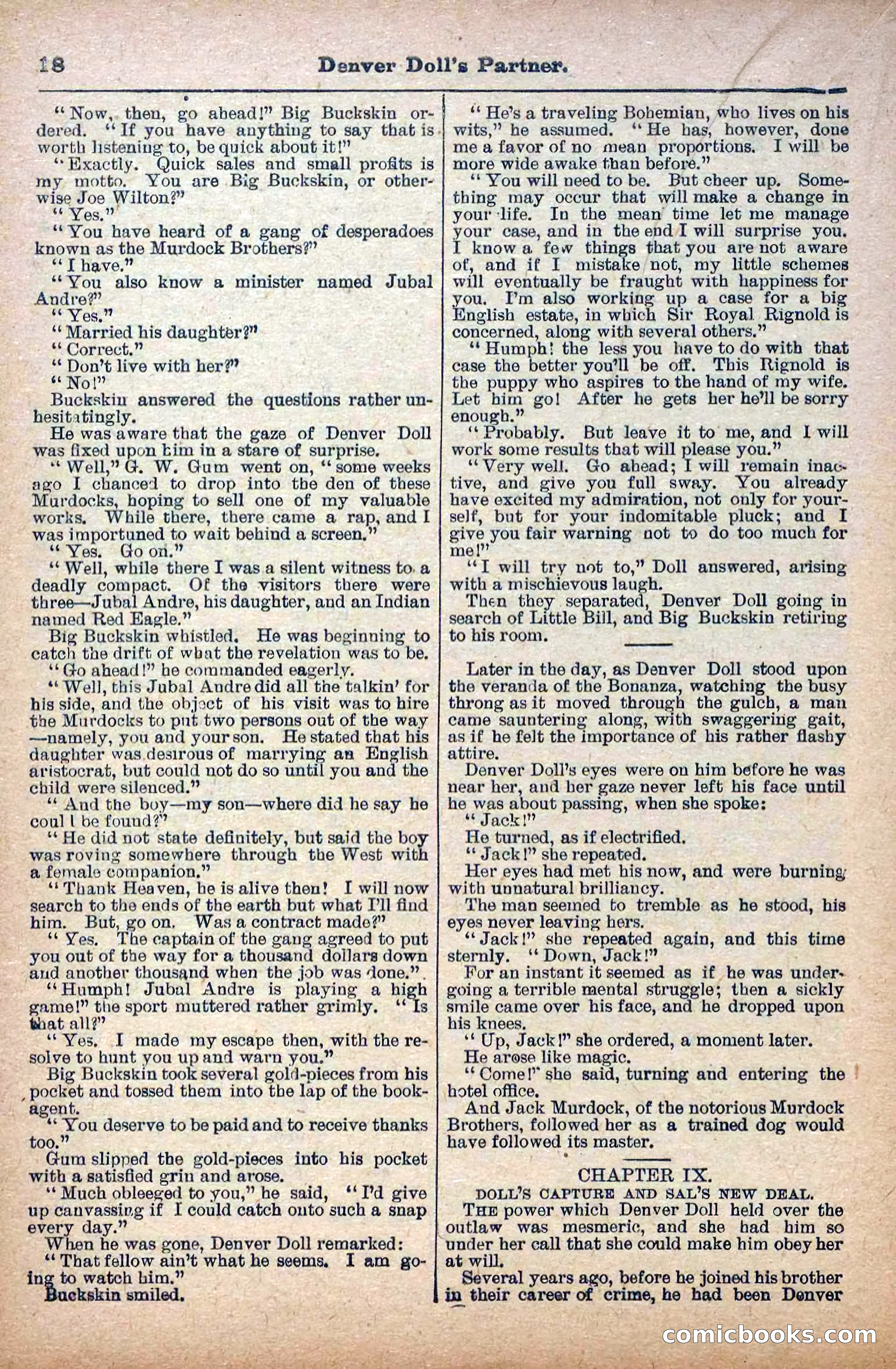 The Deadwood Dick Library, Vol. V, No. 55 — page 20 of 38