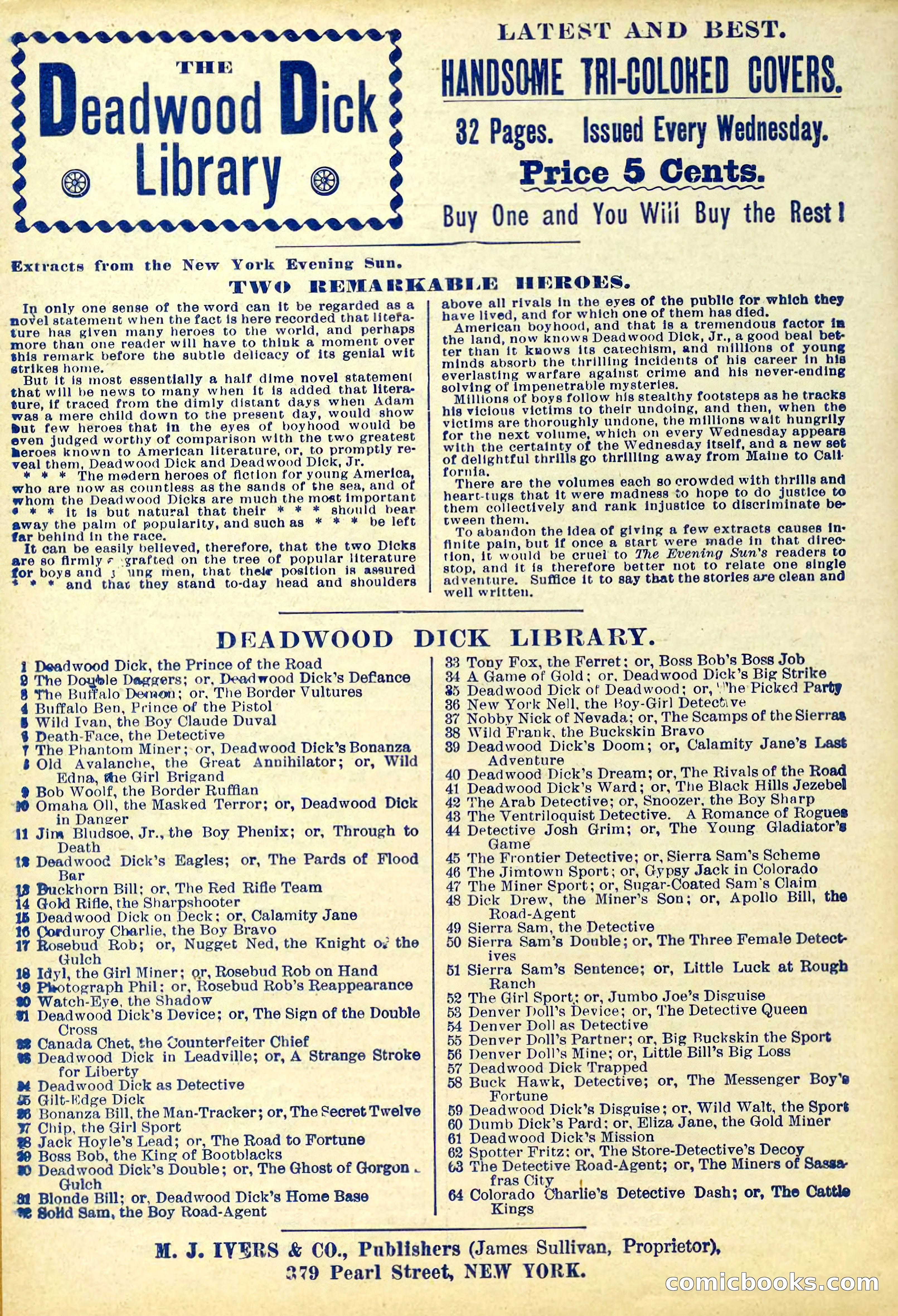 The Deadwood Dick Library, Vol. V, No. 55 — page 34 of 38