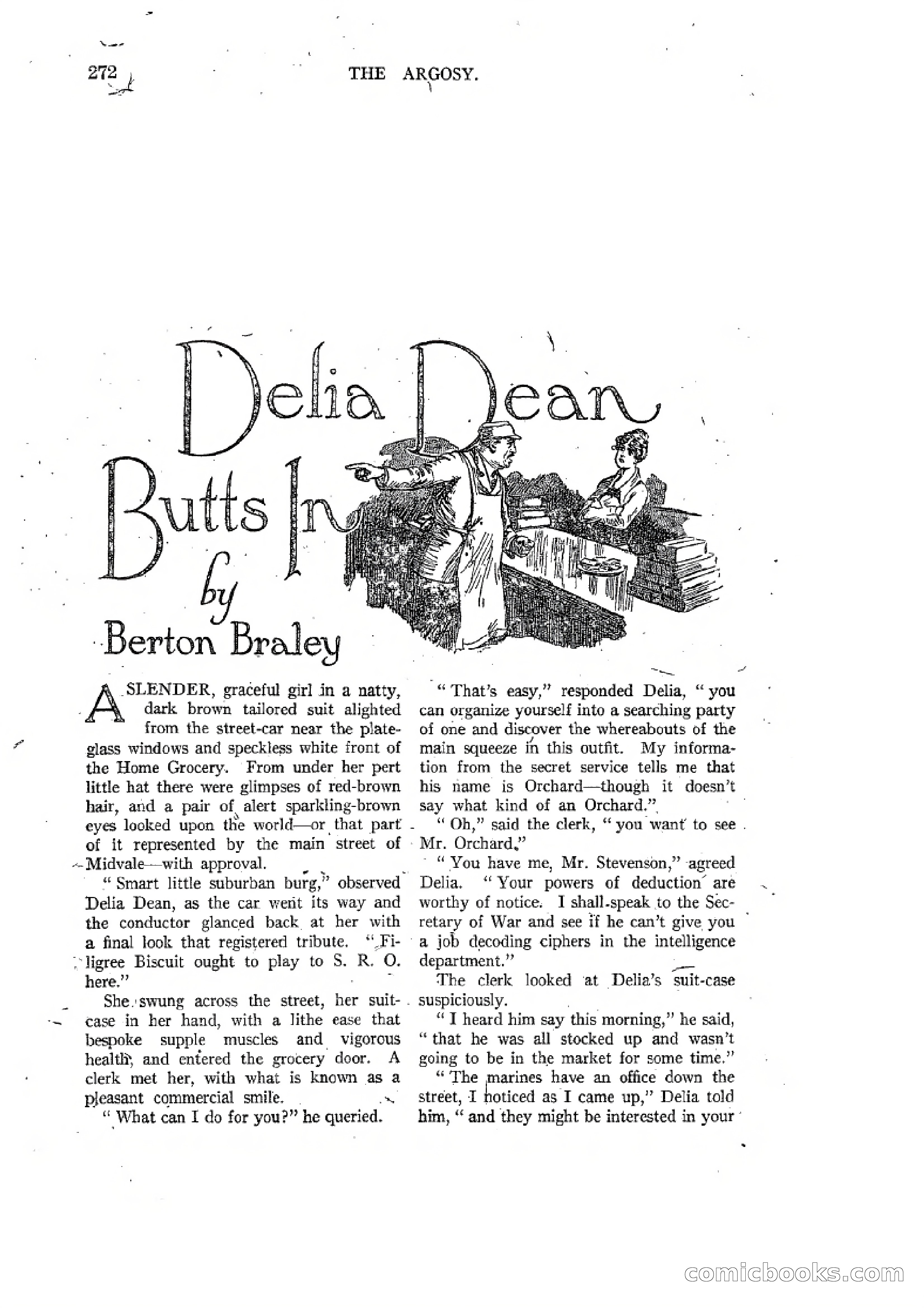 Delia Dean Butts In