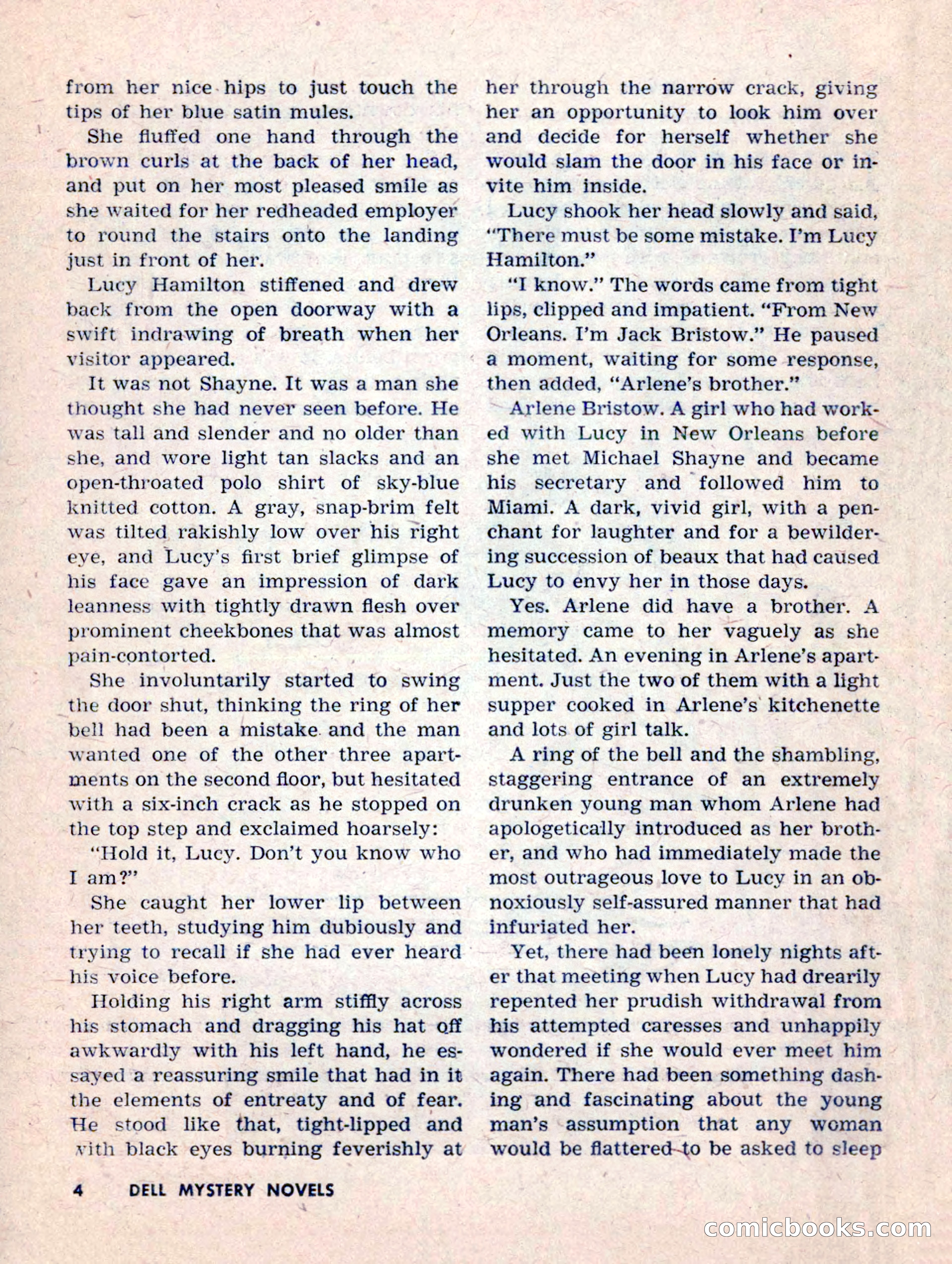 Dell Mystery Novels No. 1 — page 6 of 132