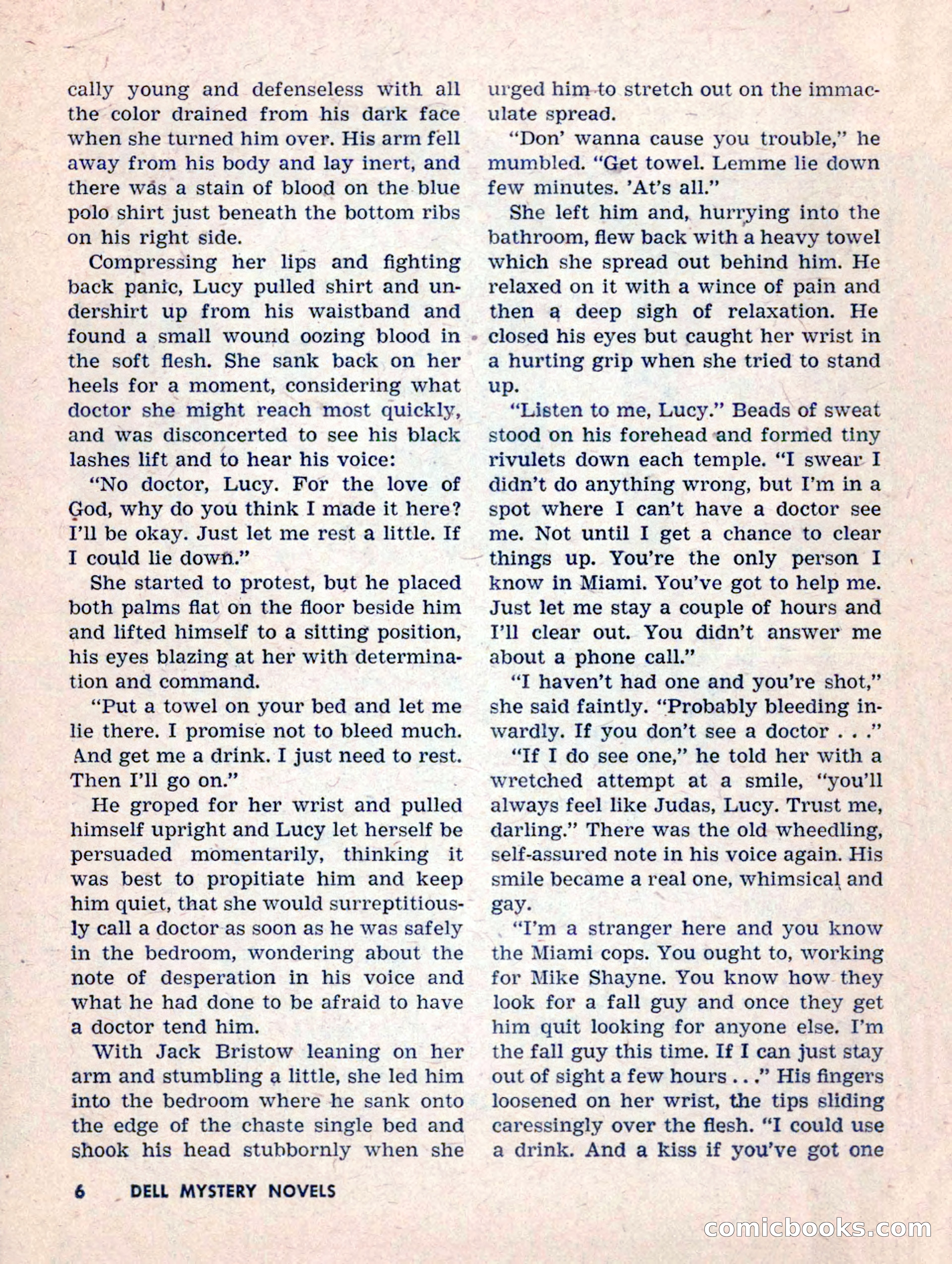 Dell Mystery Novels No. 1 — page 8 of 132