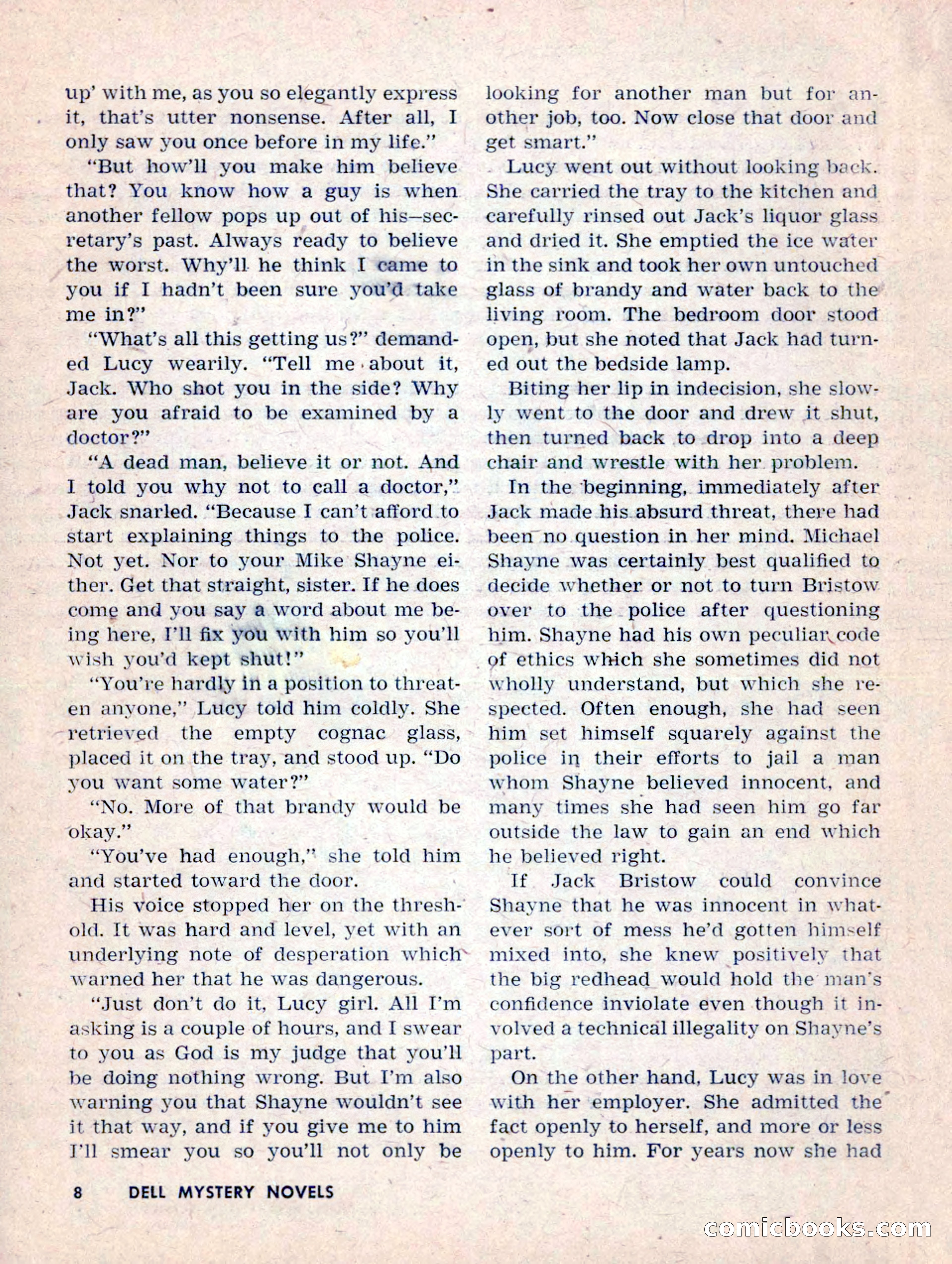 Dell Mystery Novels No. 1 — page 10 of 132