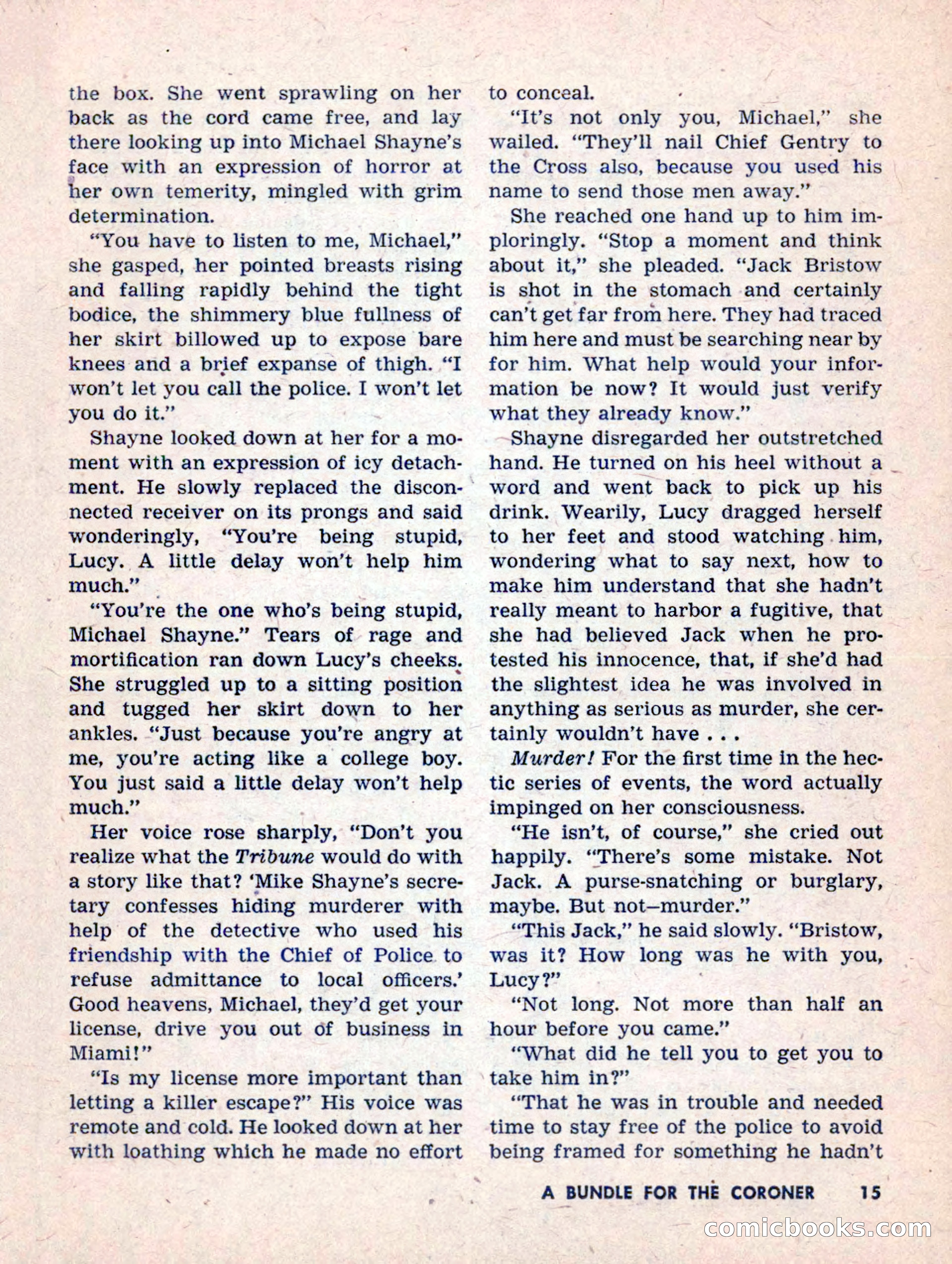 Dell Mystery Novels No. 1 — page 17 of 132