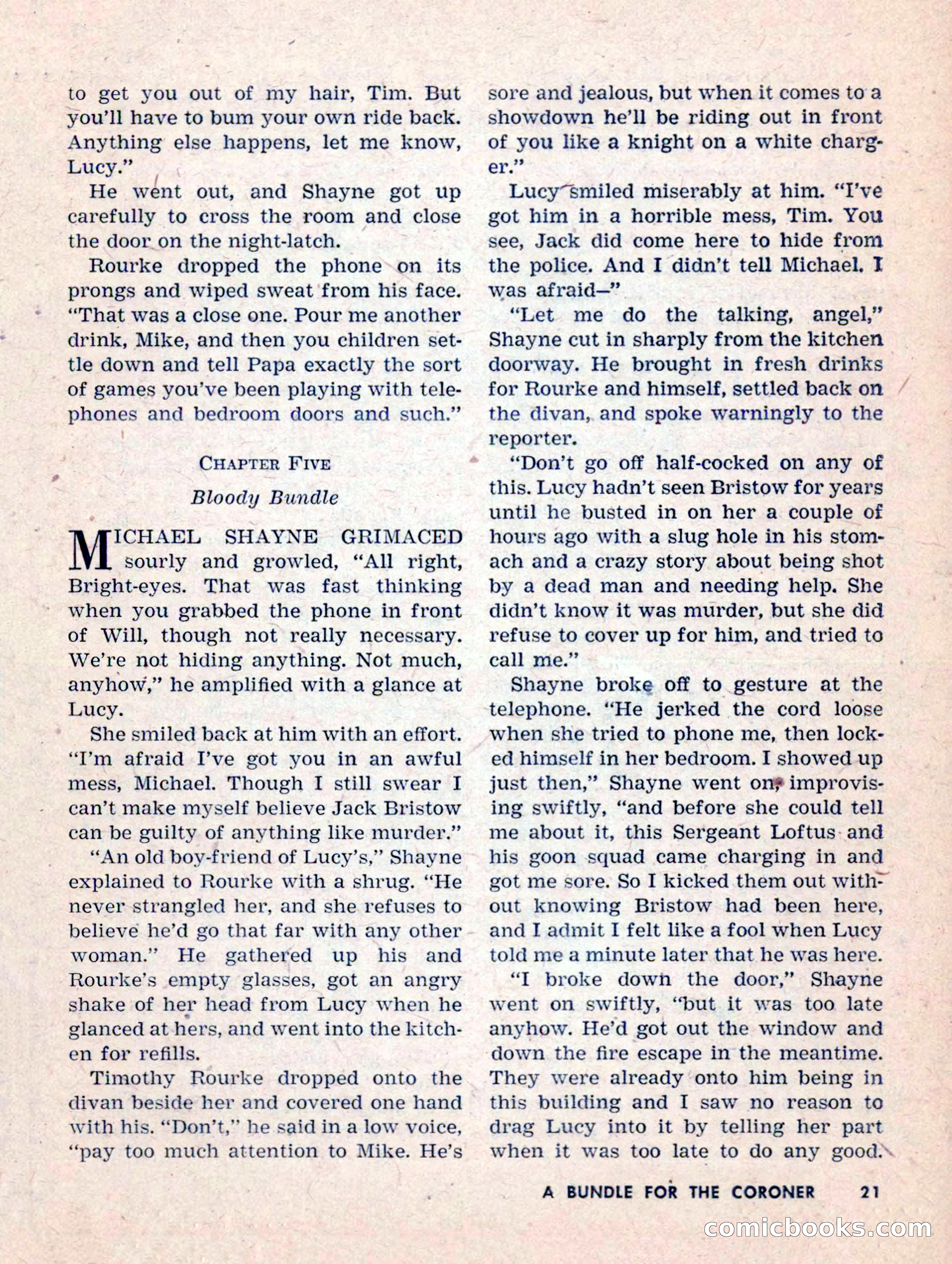 Dell Mystery Novels No. 1 — page 23 of 132