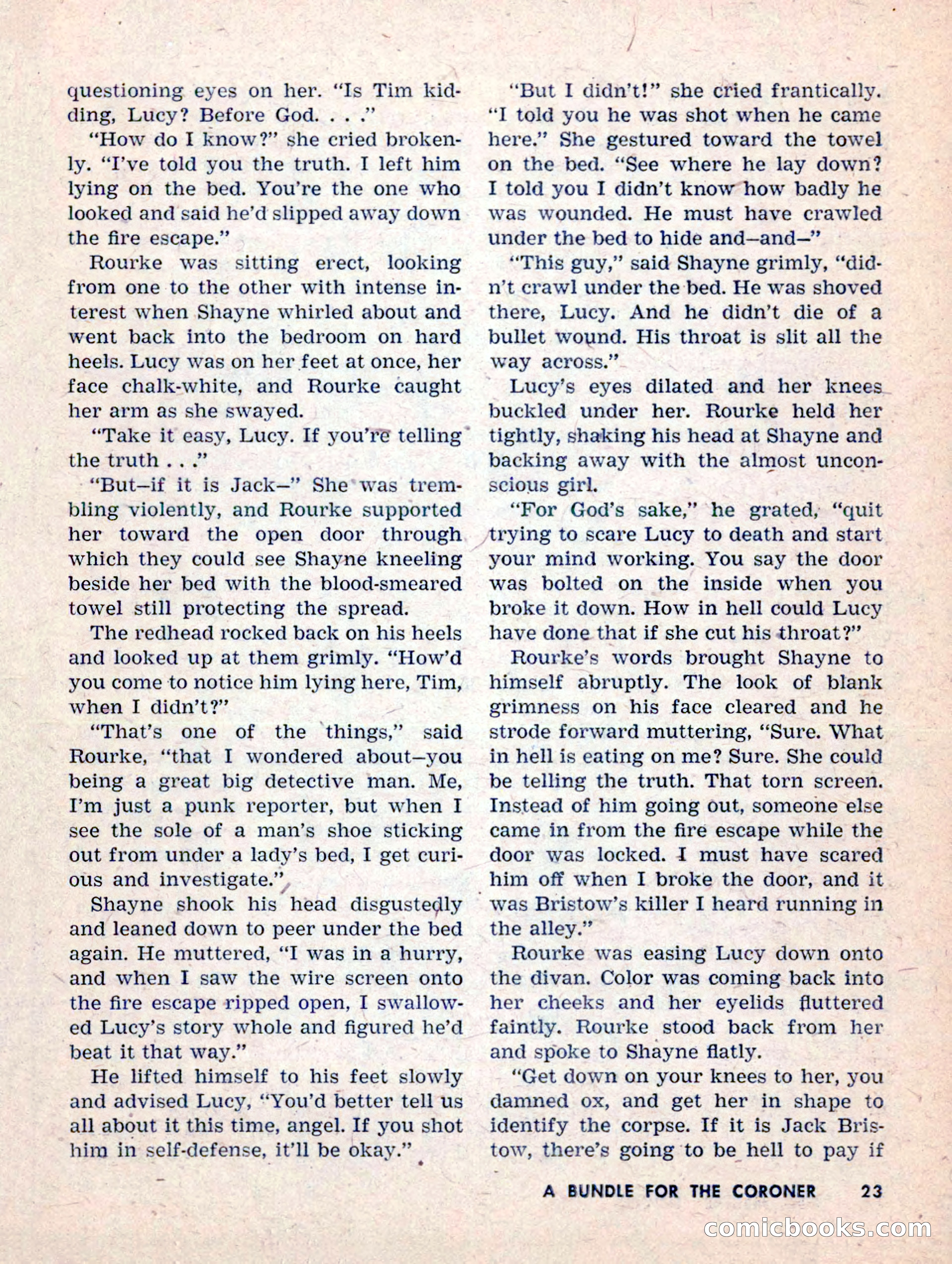 Dell Mystery Novels No. 1 — page 25 of 132
