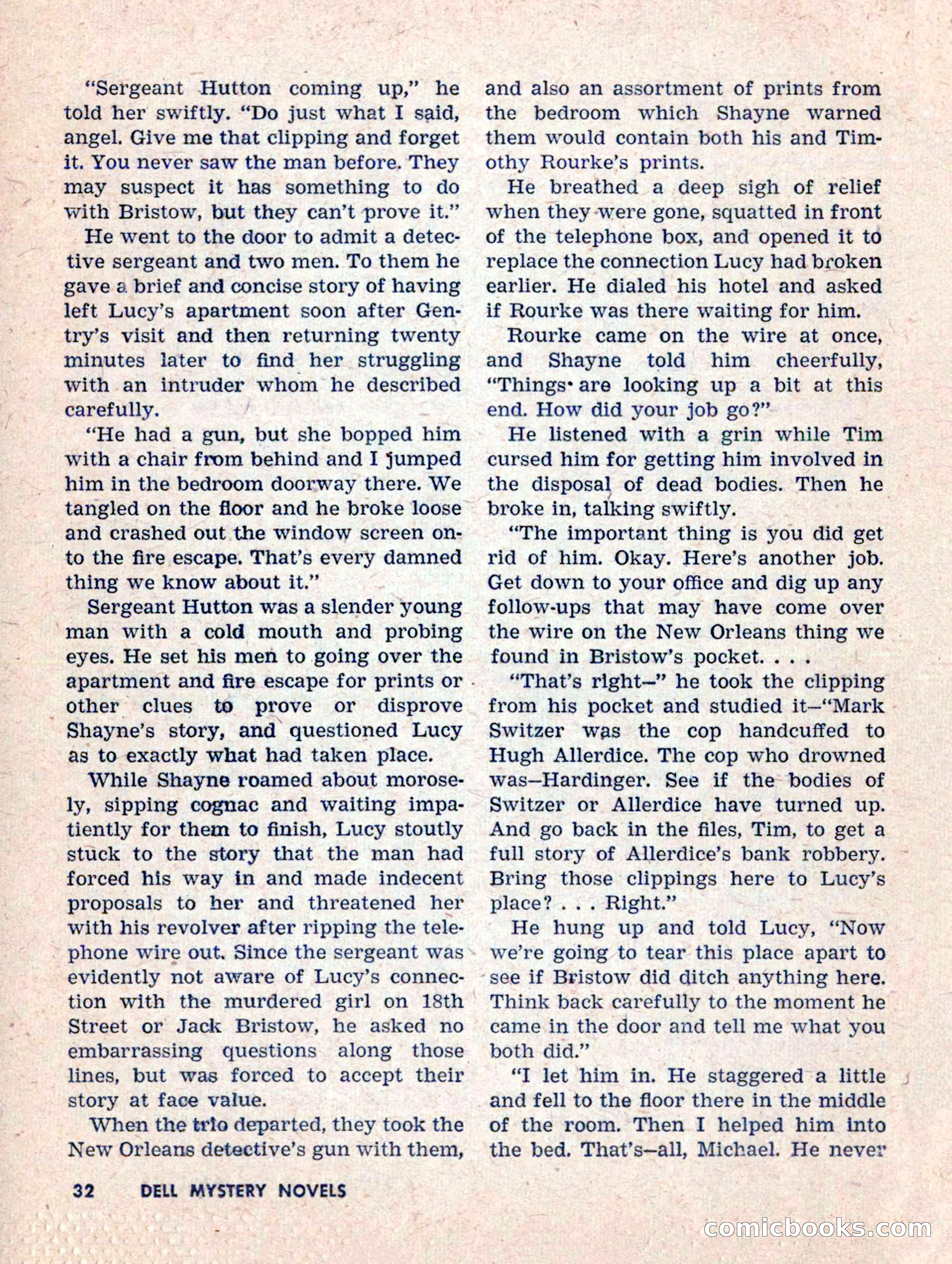 Dell Mystery Novels No. 1 — page 34 of 132