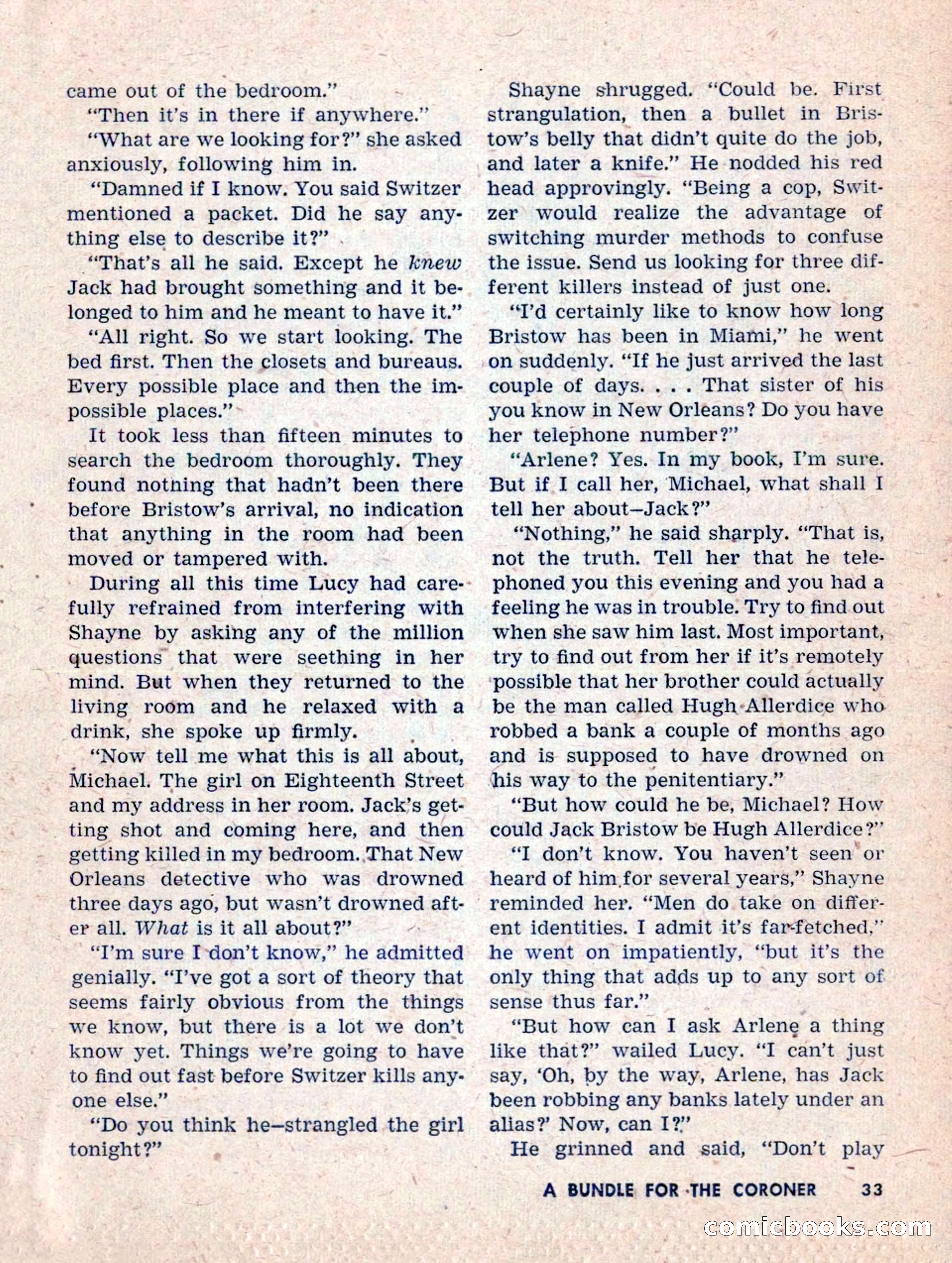 Dell Mystery Novels No. 1 — page 35 of 132