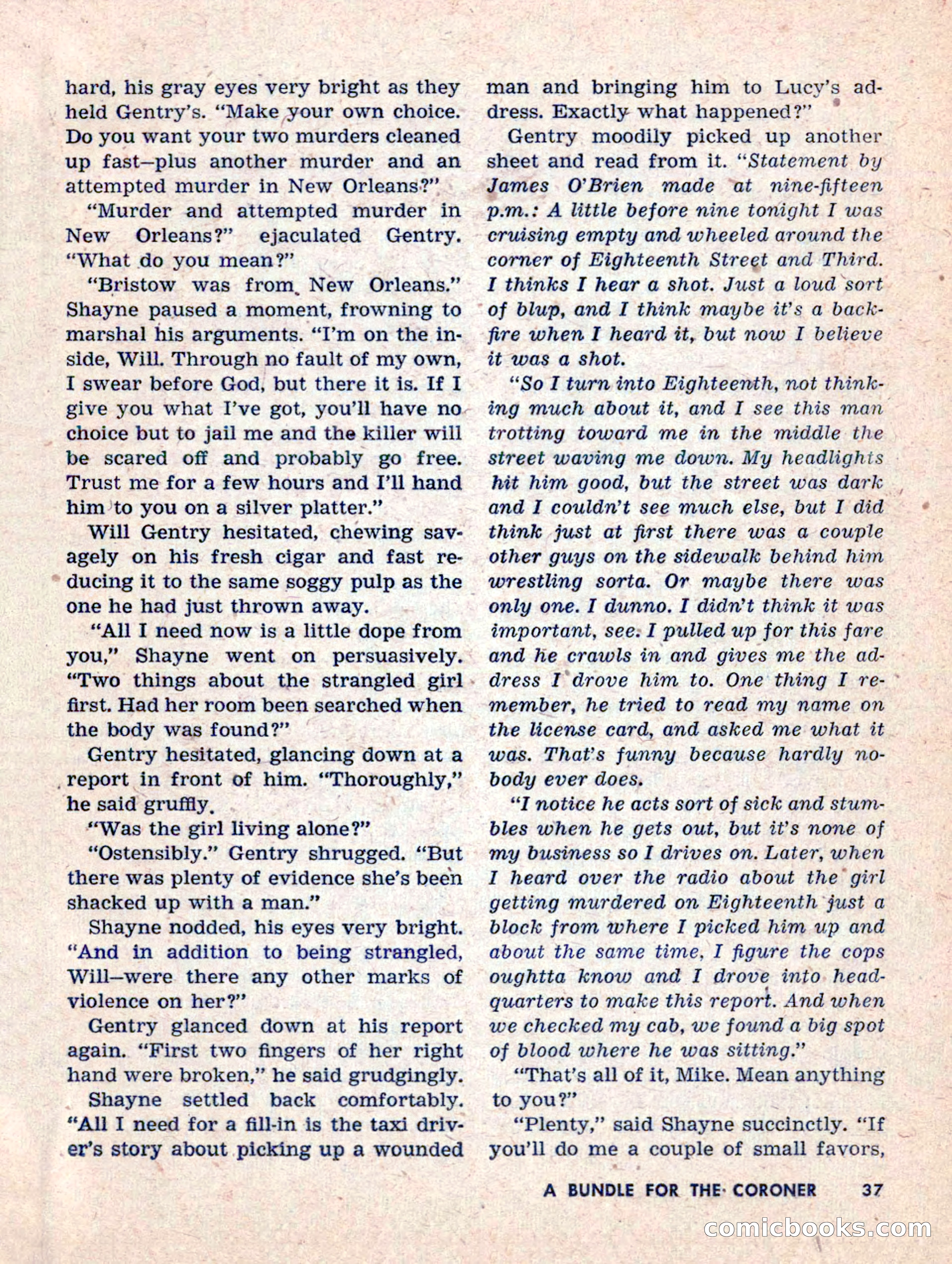 Dell Mystery Novels No. 1 — page 39 of 132