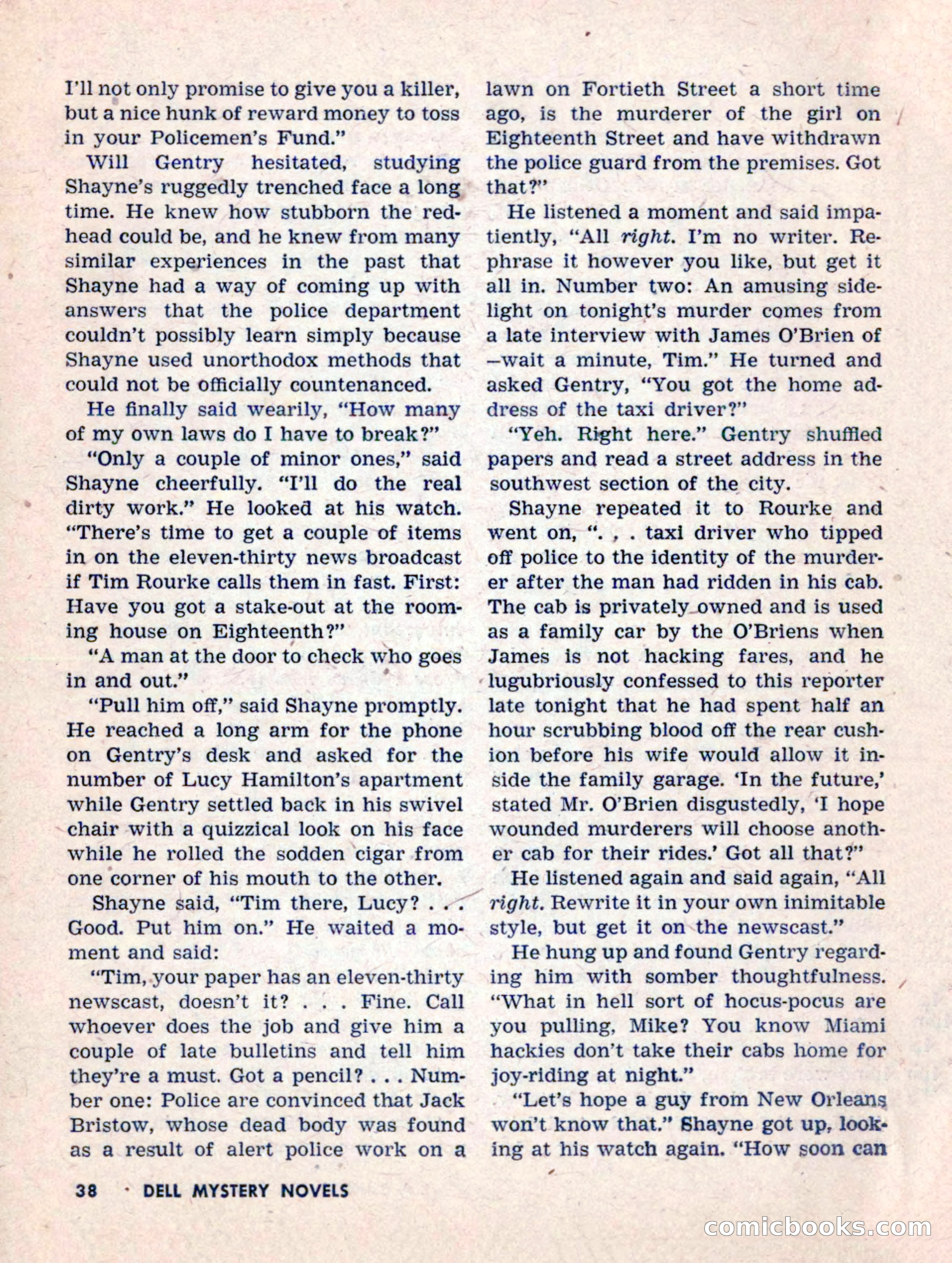 Dell Mystery Novels No. 1 — page 40 of 132
