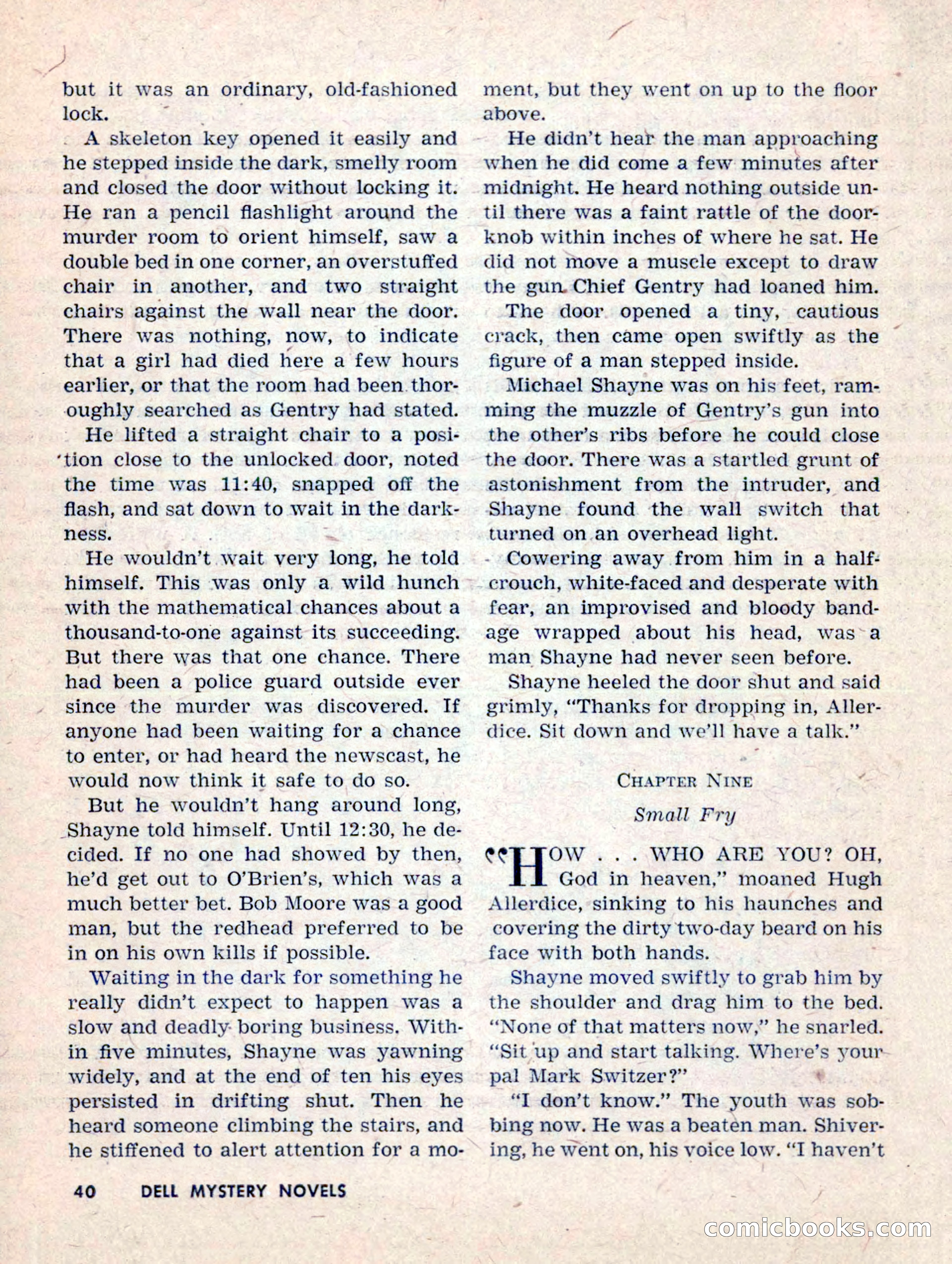 Dell Mystery Novels No. 1 — page 42 of 132