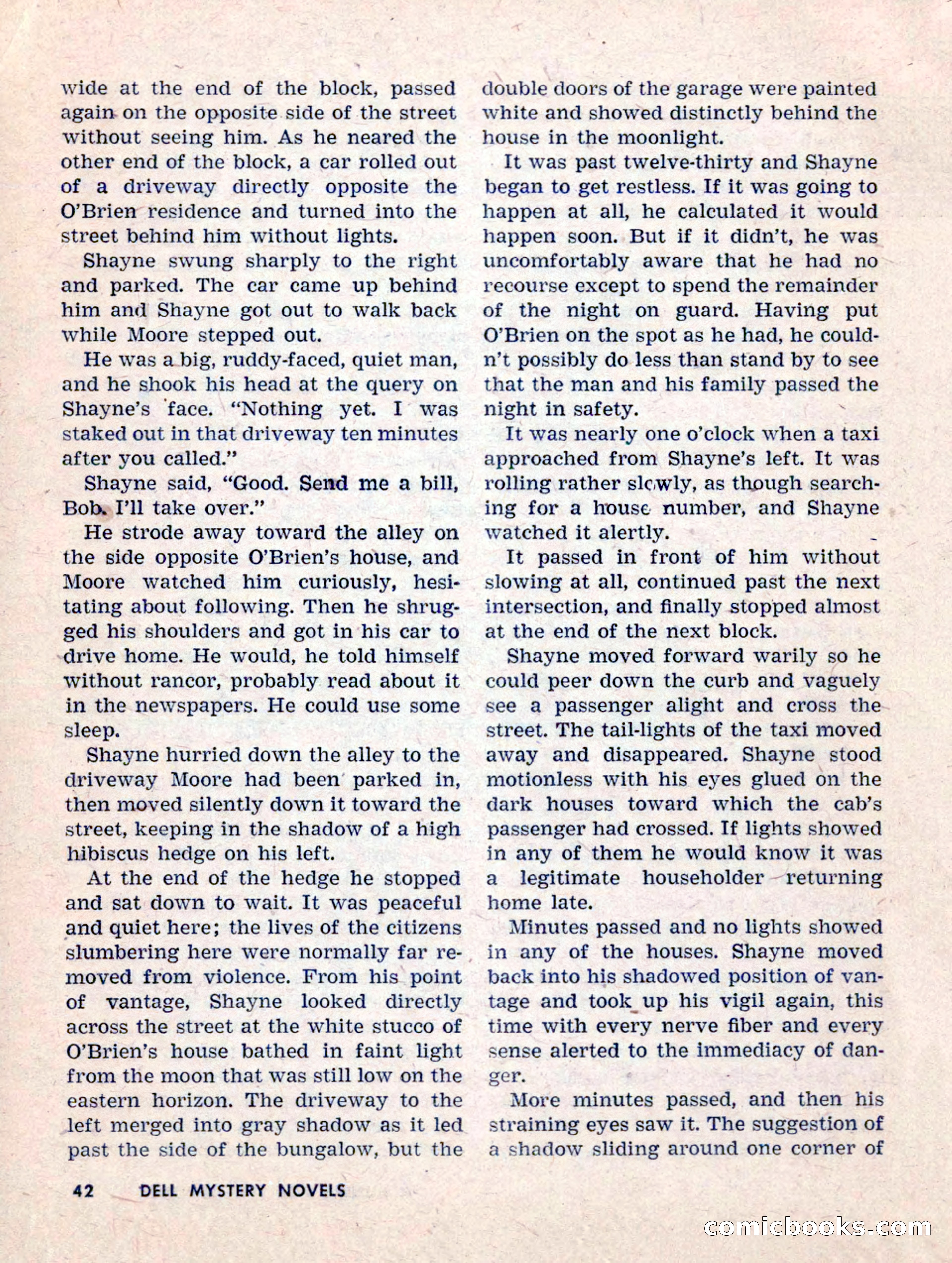 Dell Mystery Novels No. 1 — page 44 of 132