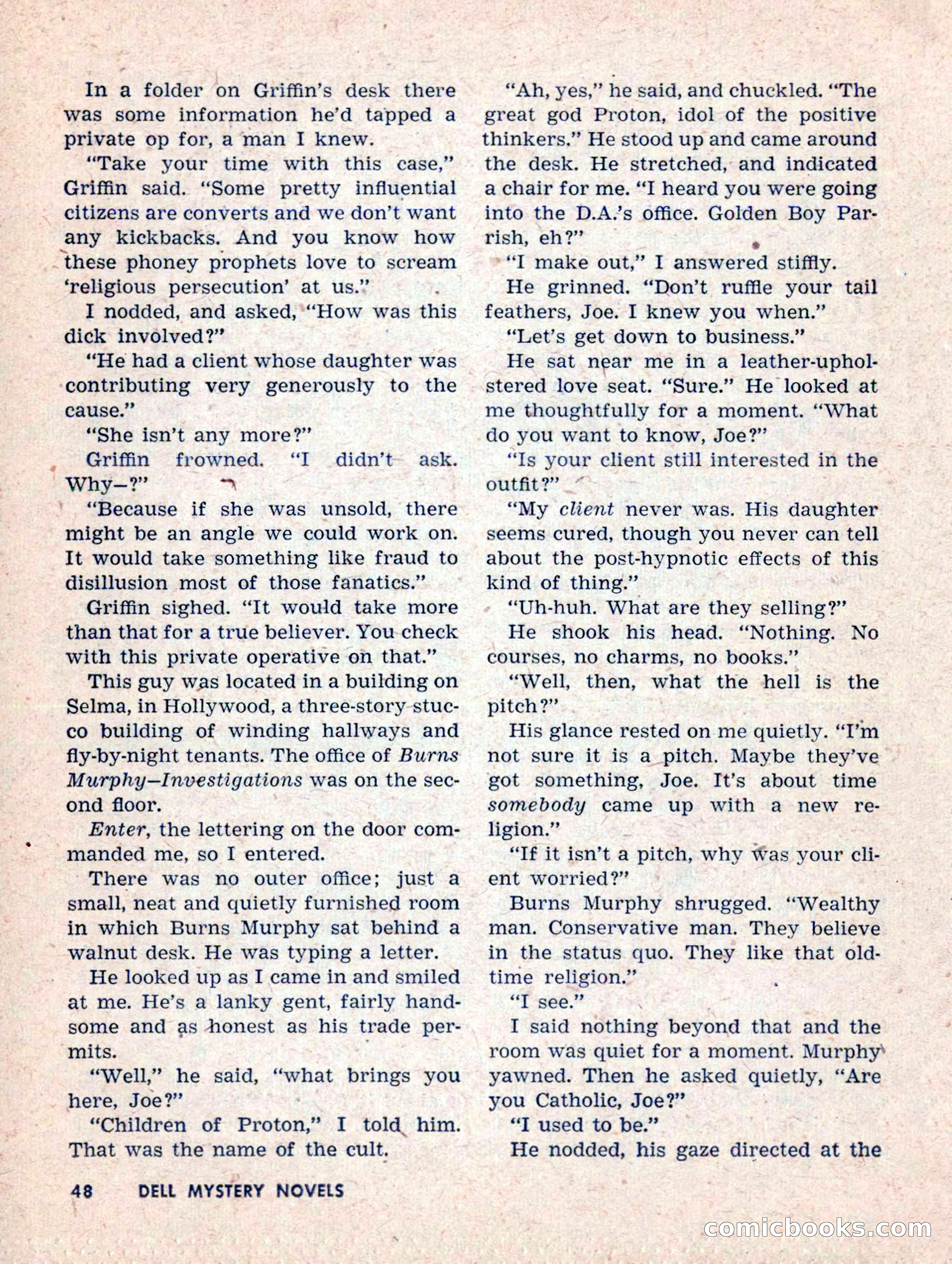 Dell Mystery Novels No. 1 — page 50 of 132