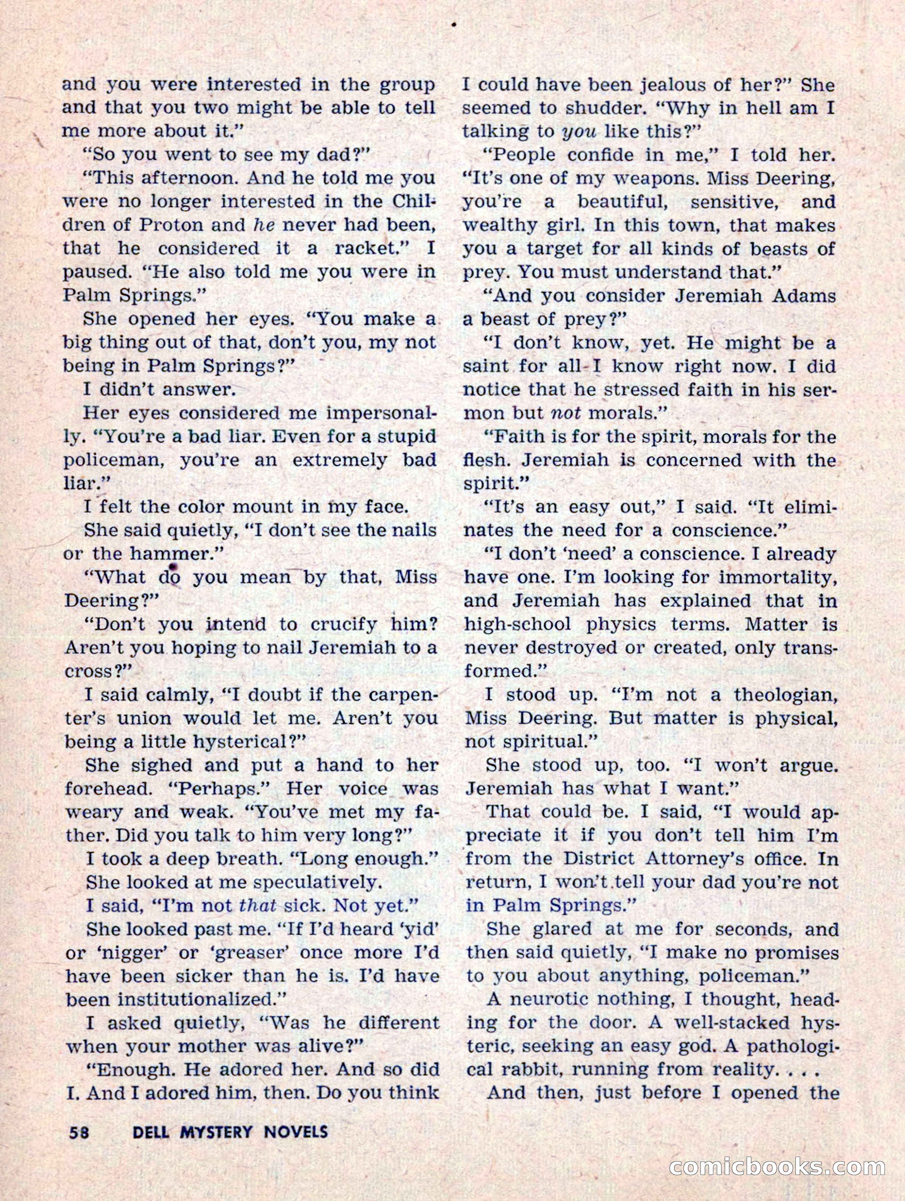 Dell Mystery Novels No. 1 — page 60 of 132
