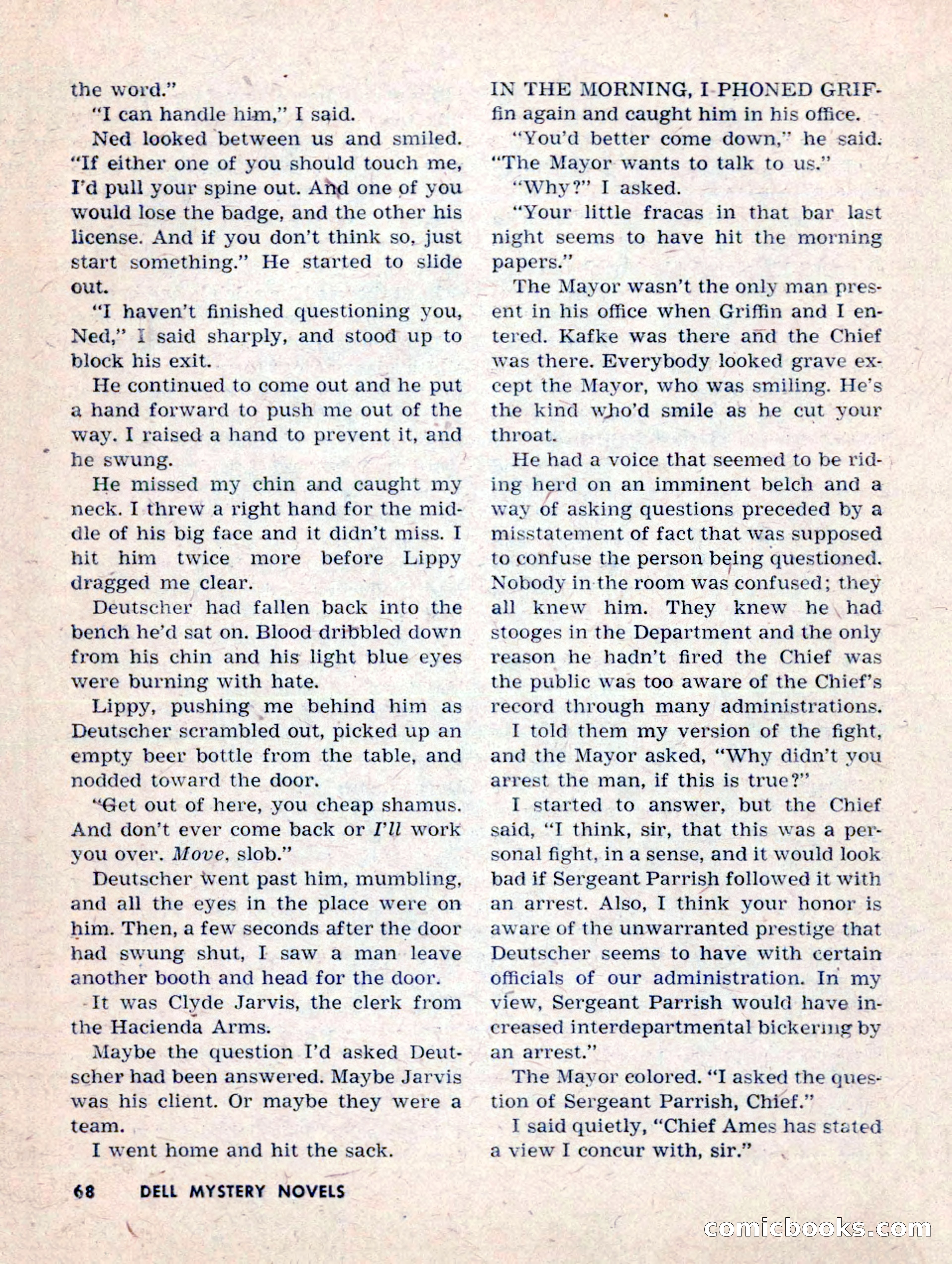 Dell Mystery Novels No. 1 — page 70 of 132