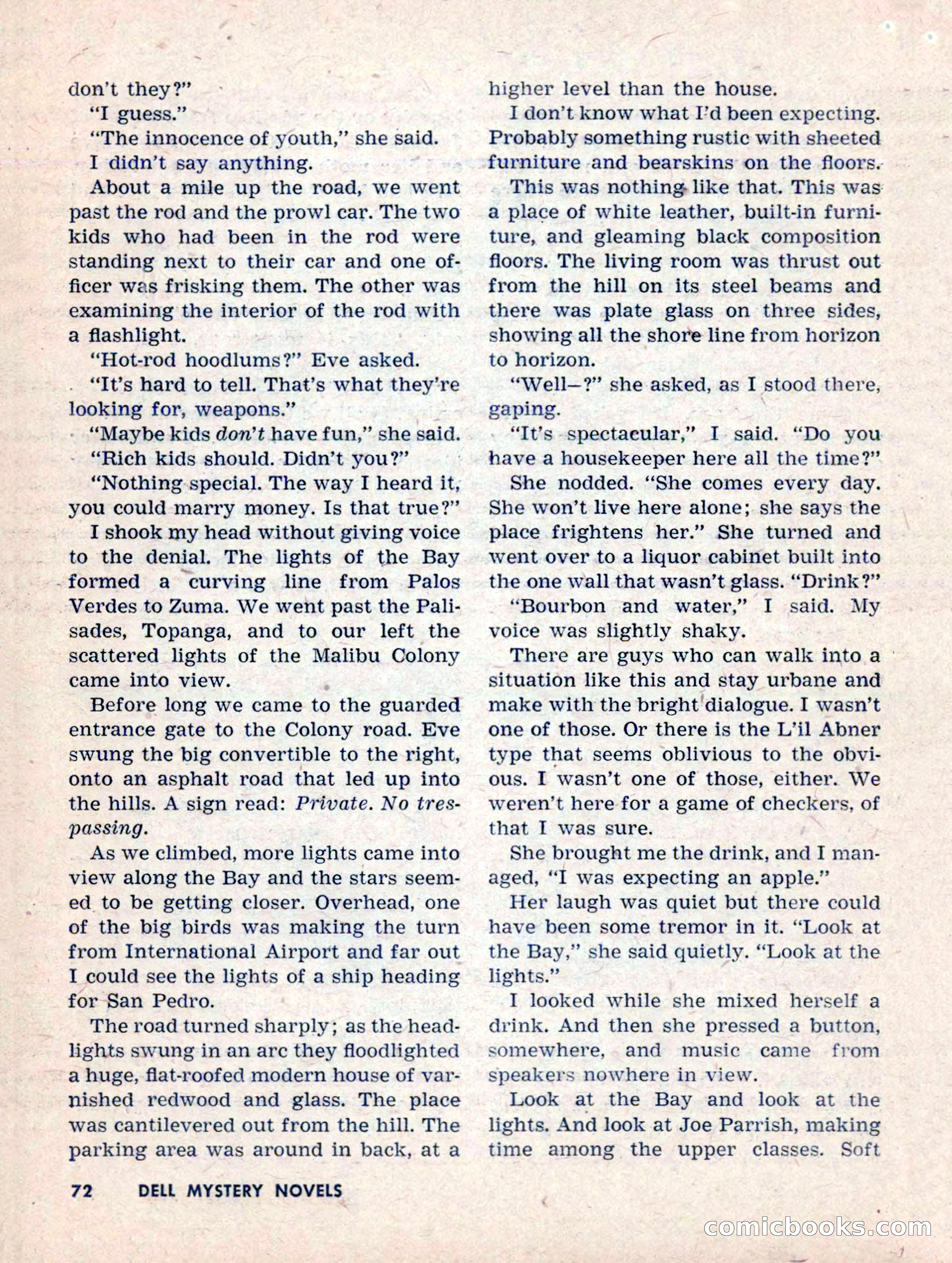 Dell Mystery Novels No. 1 — page 74 of 132