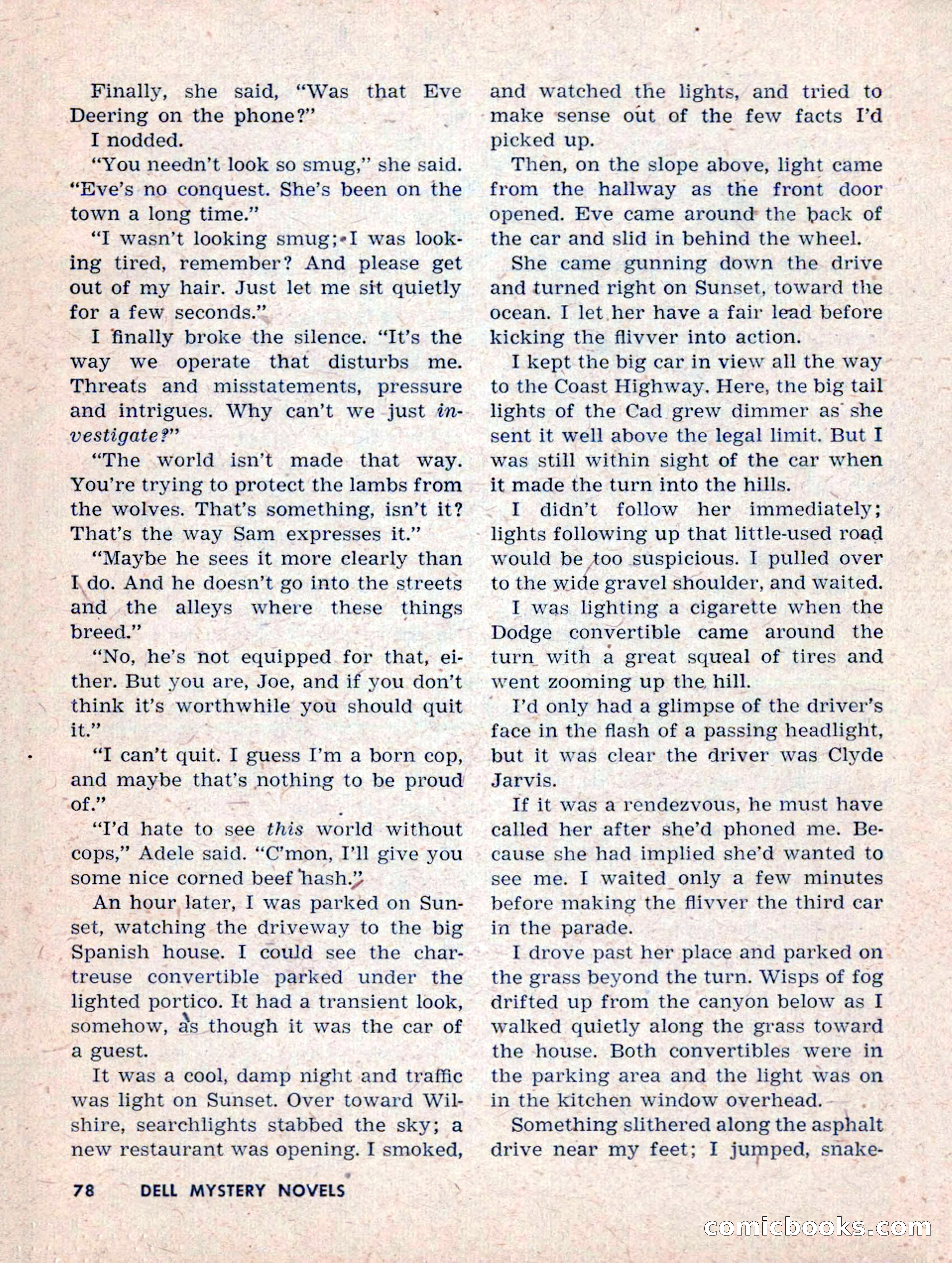 Dell Mystery Novels No. 1 — page 80 of 132